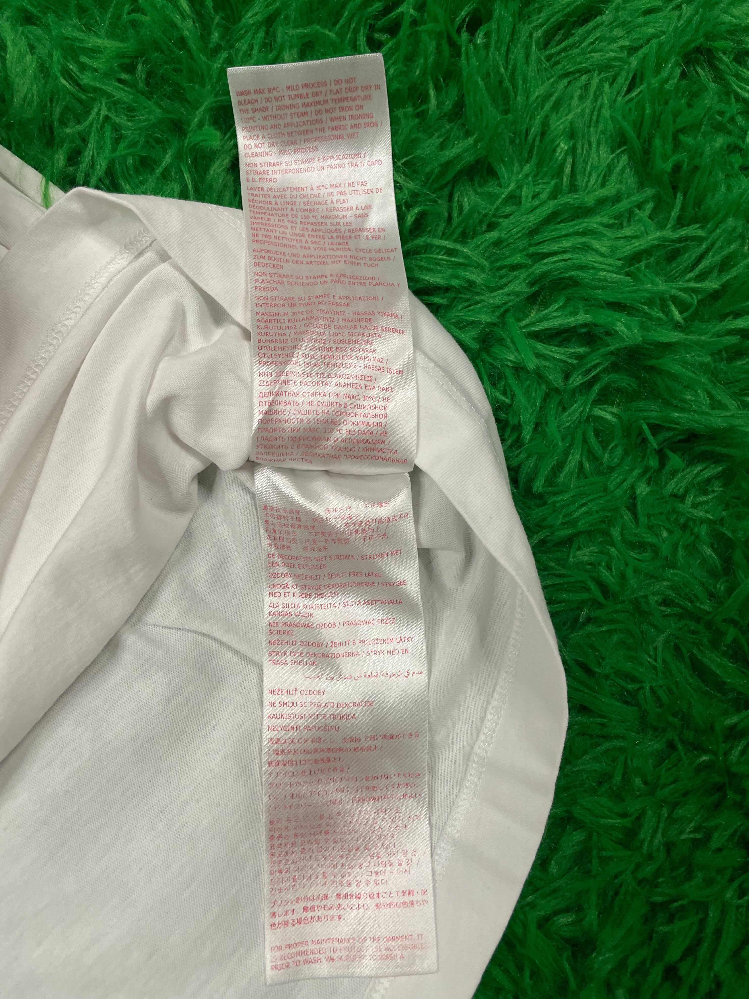 Marni Tee White Black Small Used