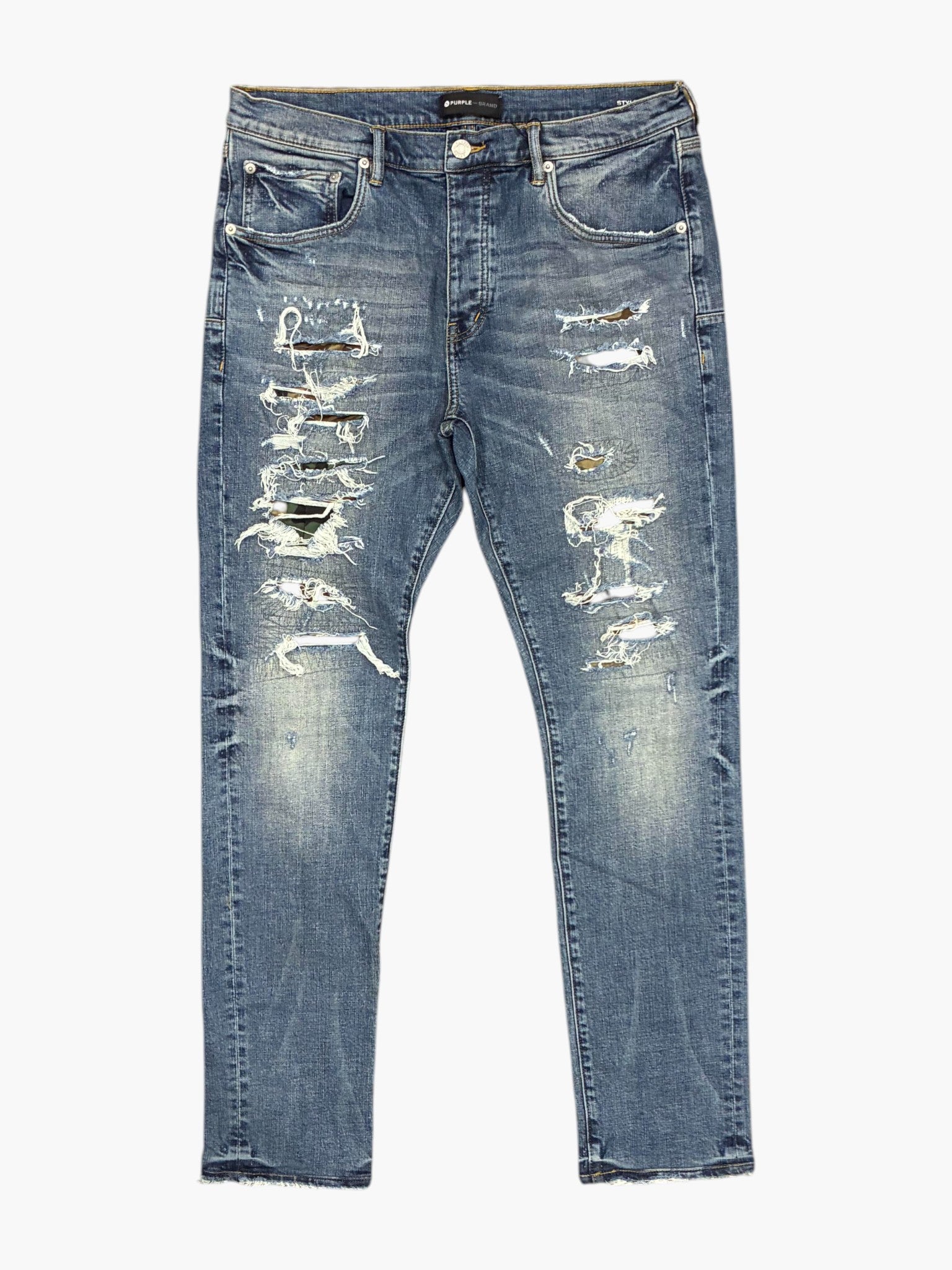 Purple Brand Light Wash Jeans