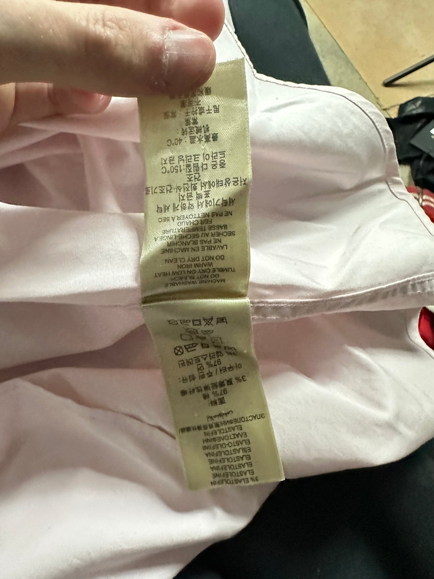 Burberry Button Up Pink Large Used