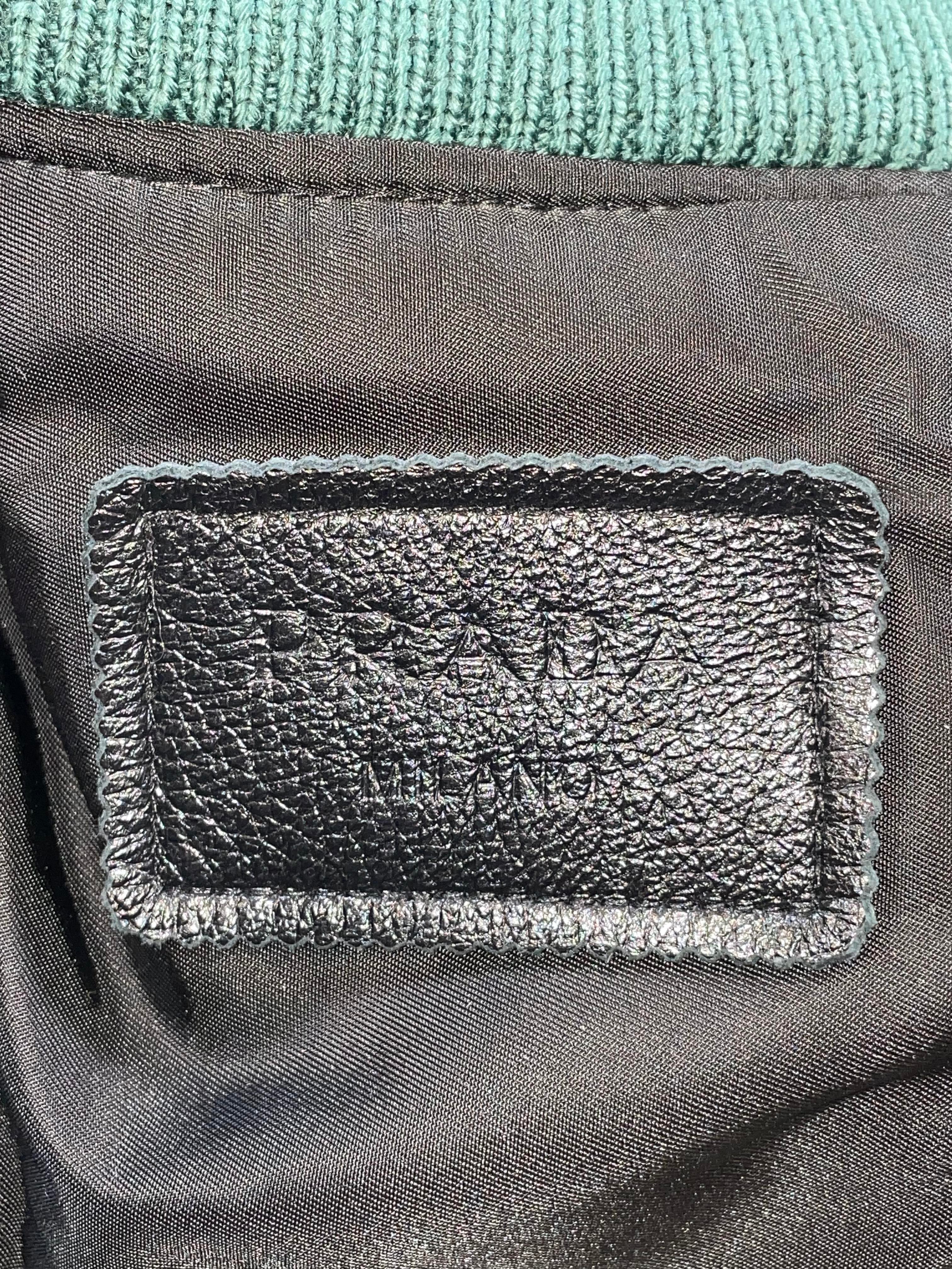 Prada Green Leather Jacket