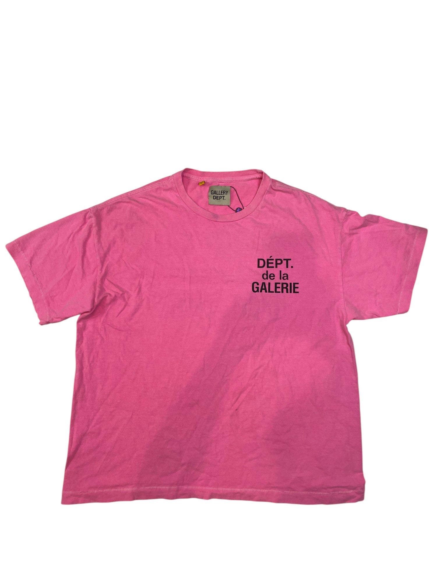 Gallery Dept Pink Black T-Shirt