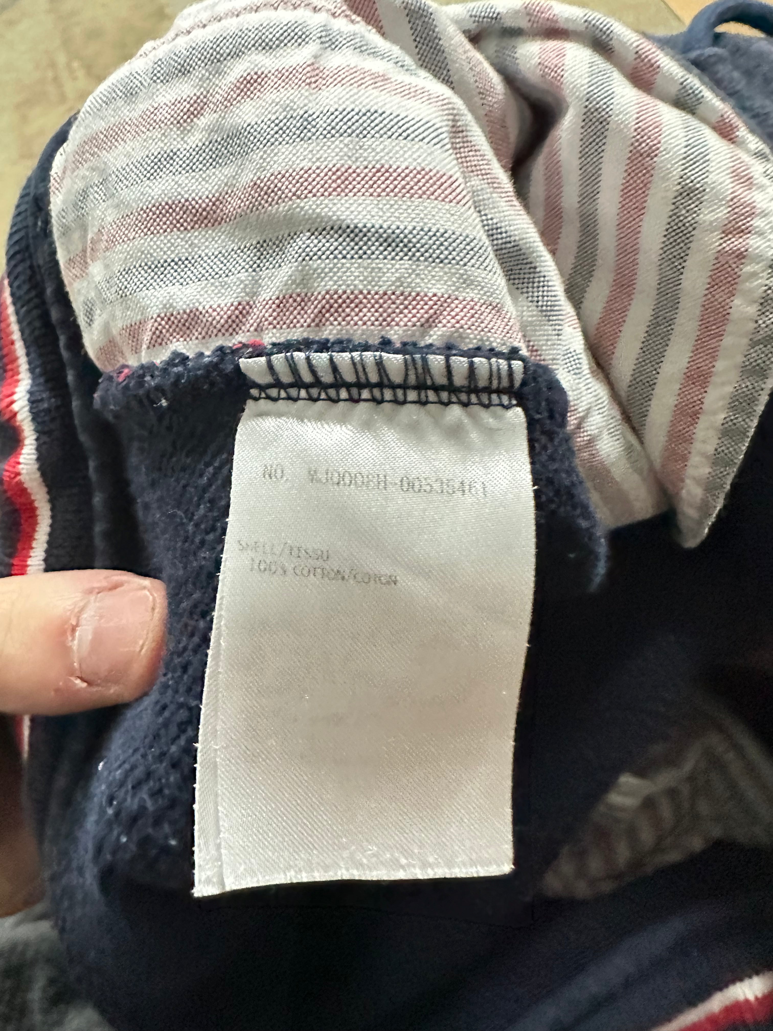 Thom Browne Navy Sweatpants