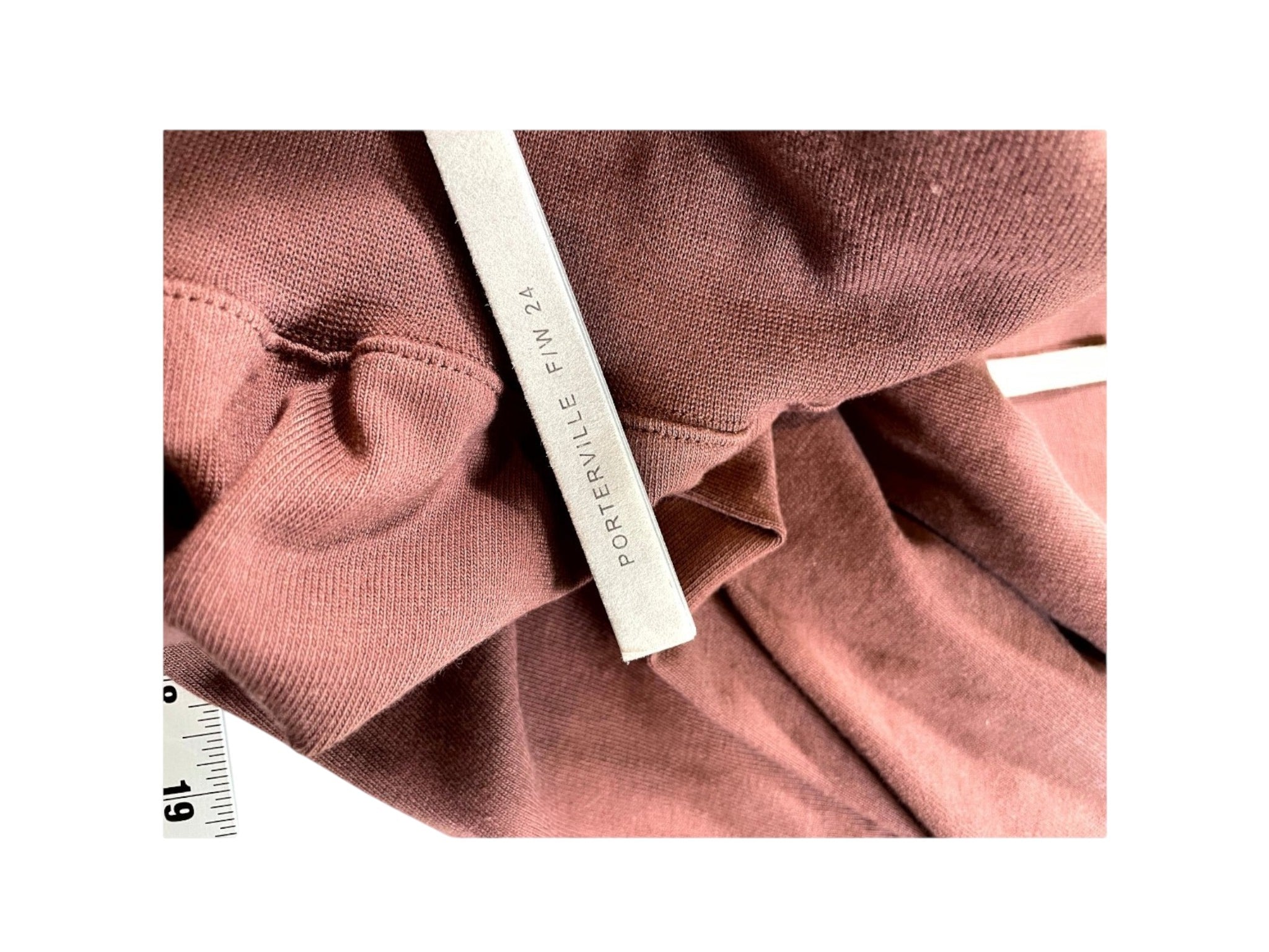 Rick Owens "Oversized Drawstring" Brown Hoodie