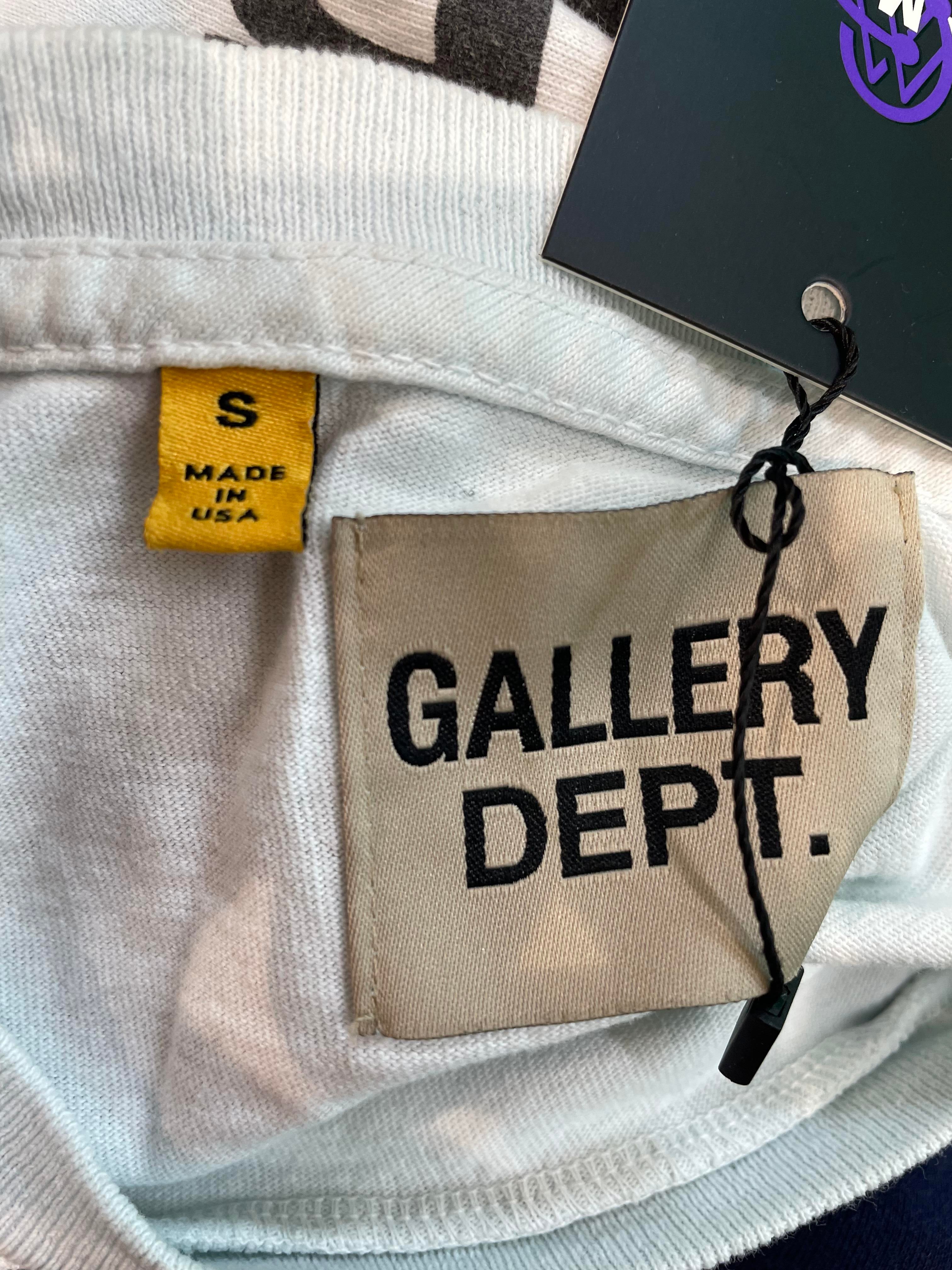 Gallery Dept T-Shirt Baby Blue