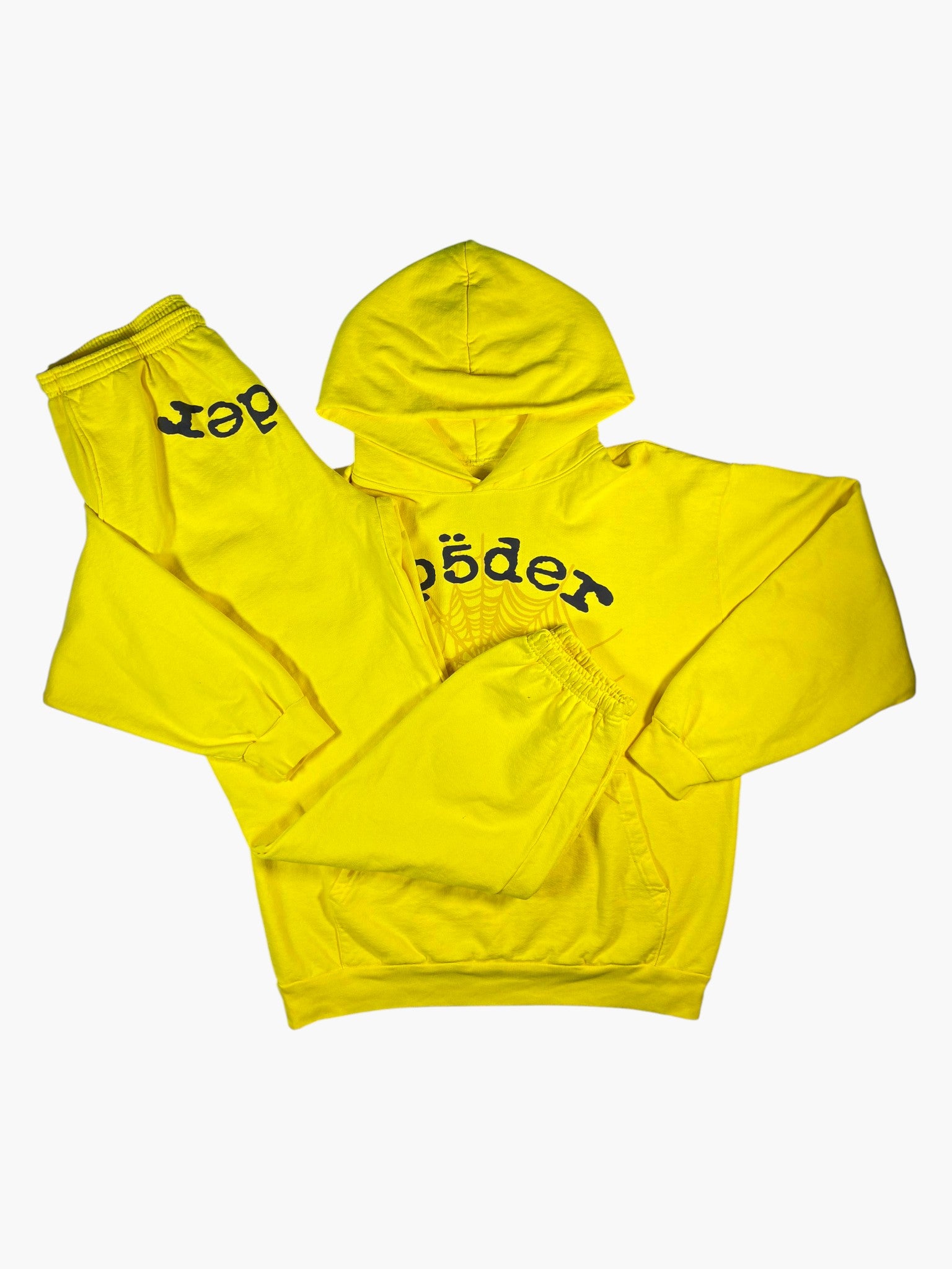 Sp5der Yellow v2 Sweatsuit