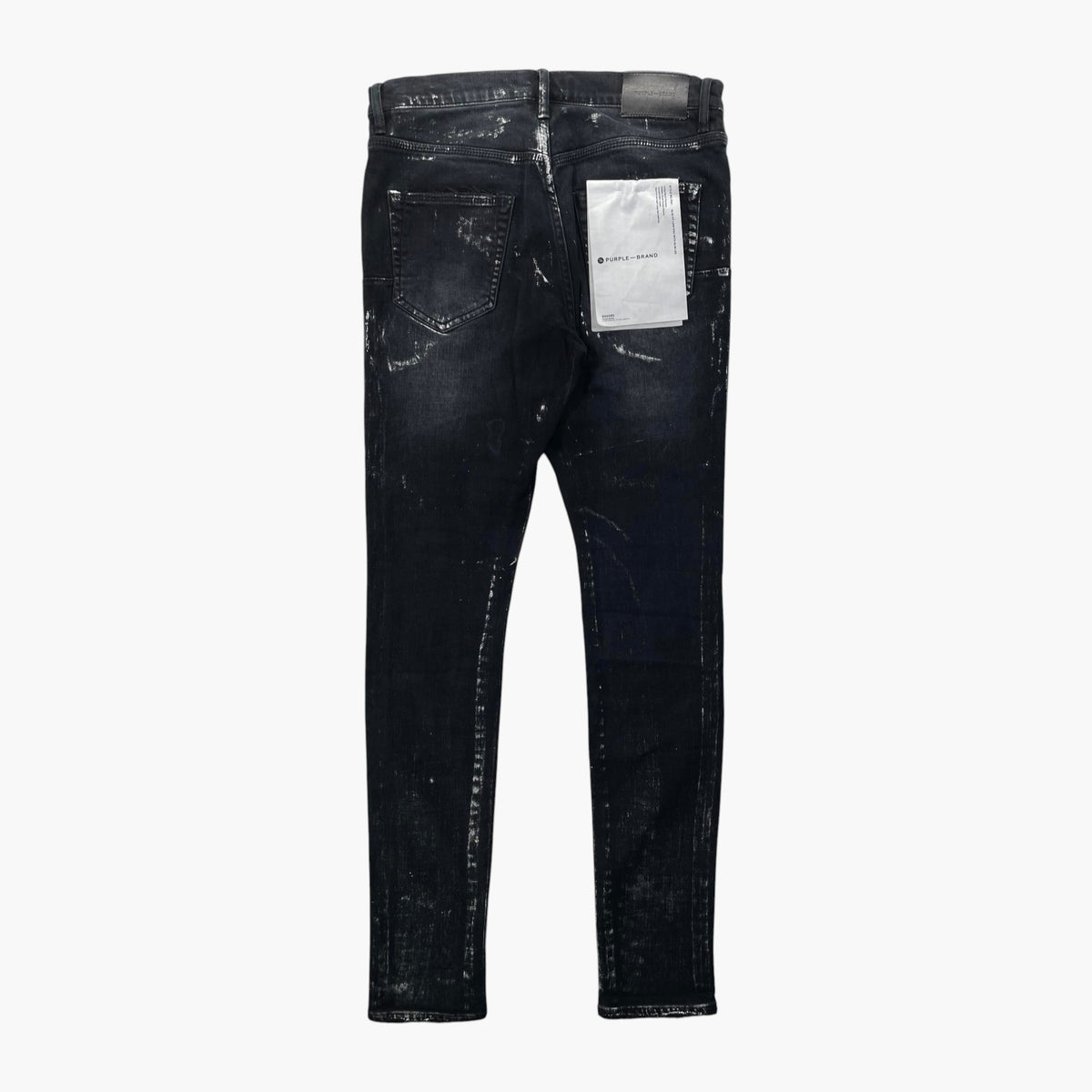 Purple Brand Black Silver Jeans