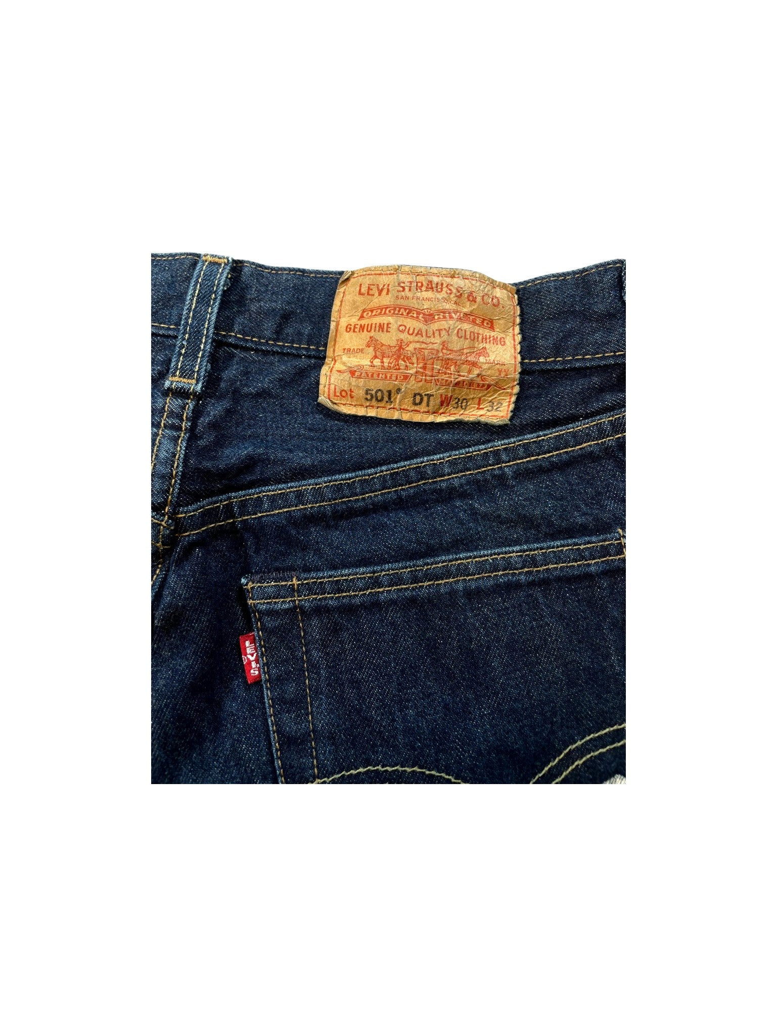 Denim Tears Cotton Wreath Navy Jeans