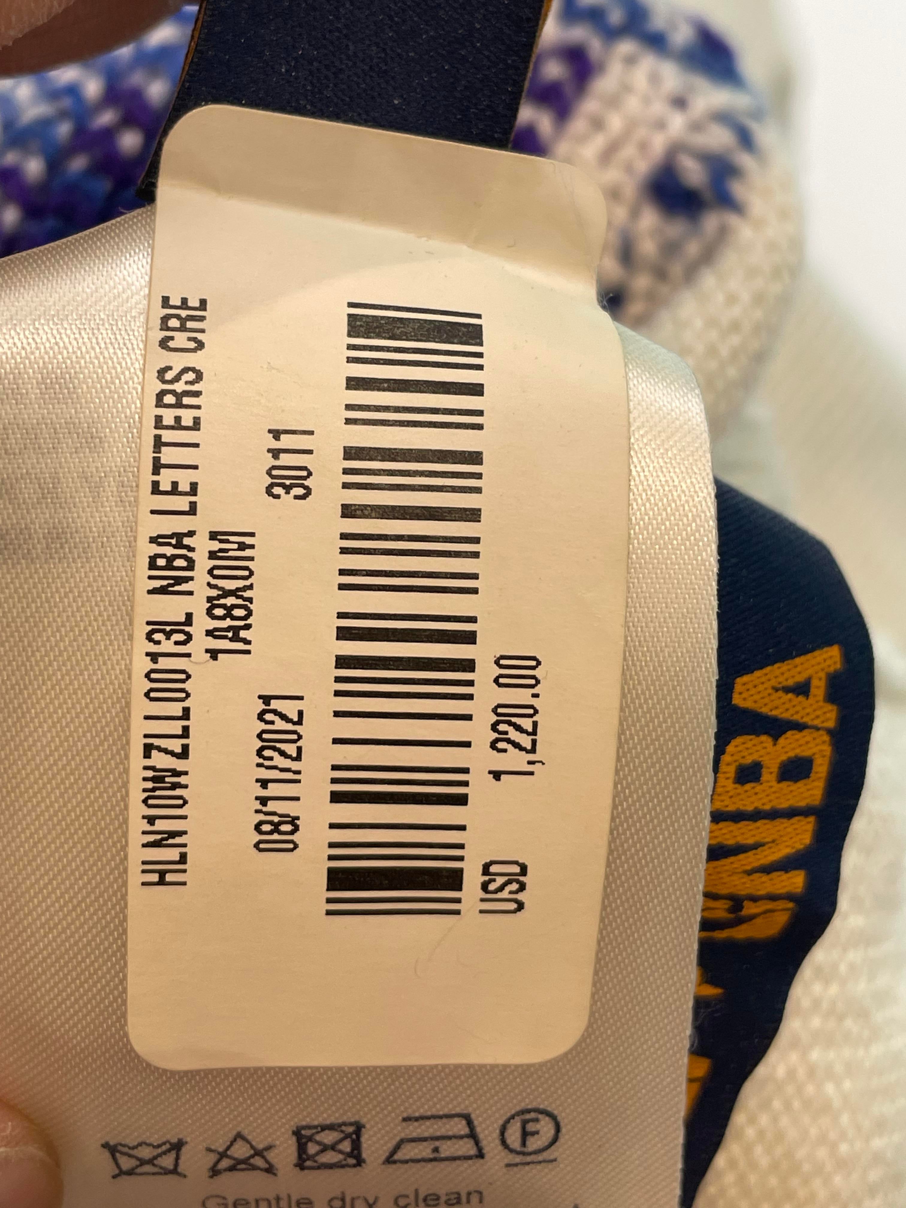 LV x NBA Crewneck Cream Multi ABC