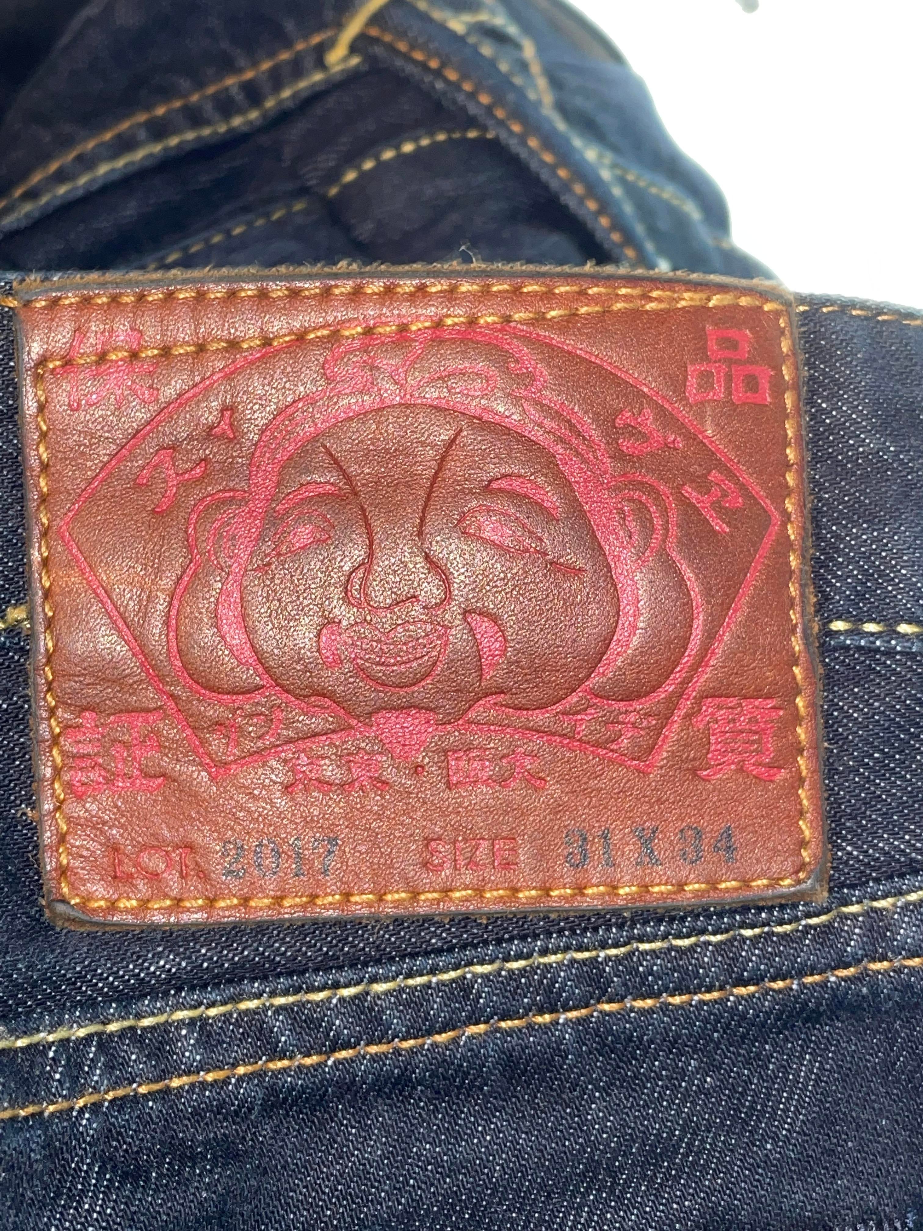 Evisu 'Dark Selvedge' Jeans