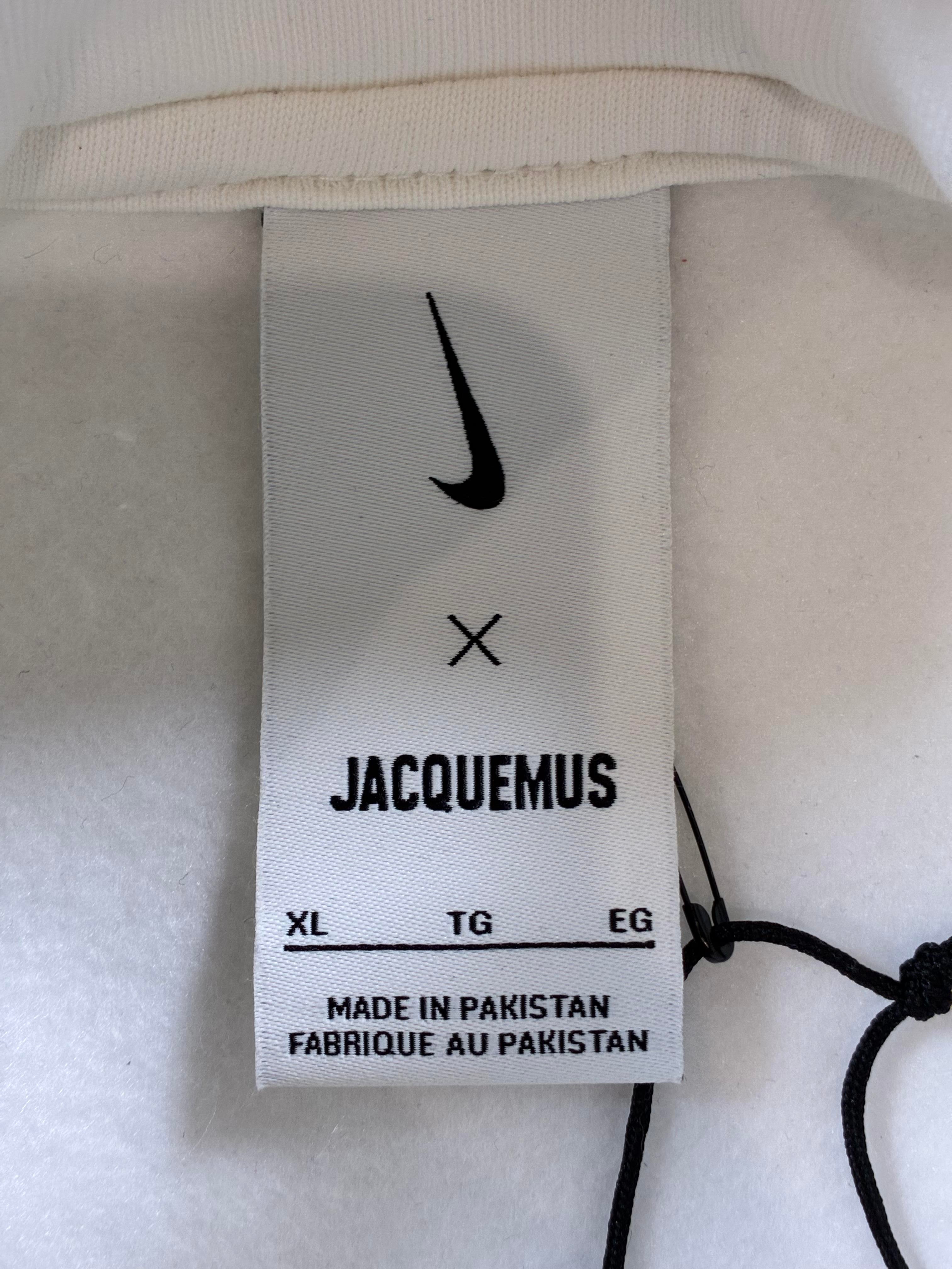Jacquemus Nike x White Hoodie