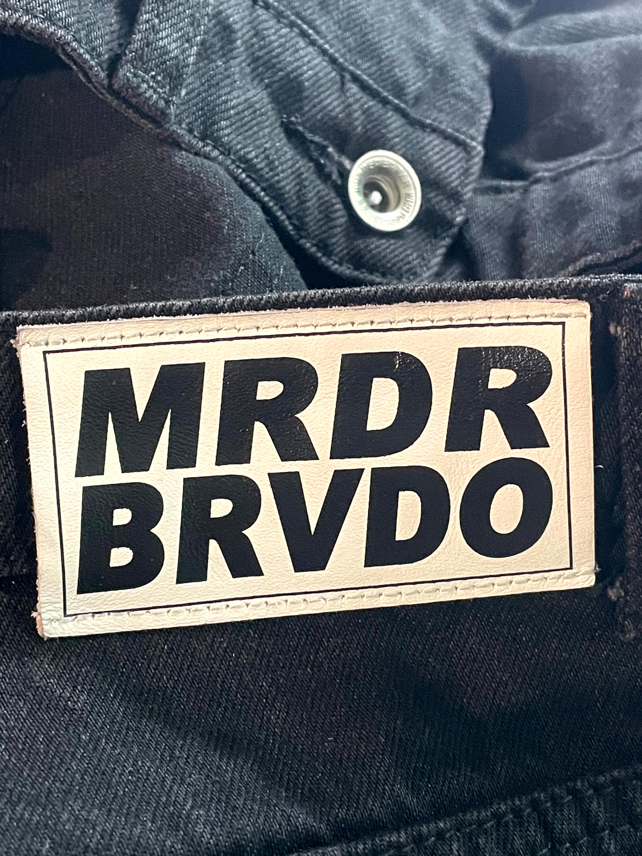 Who Decides War Flyaway Black Jeans