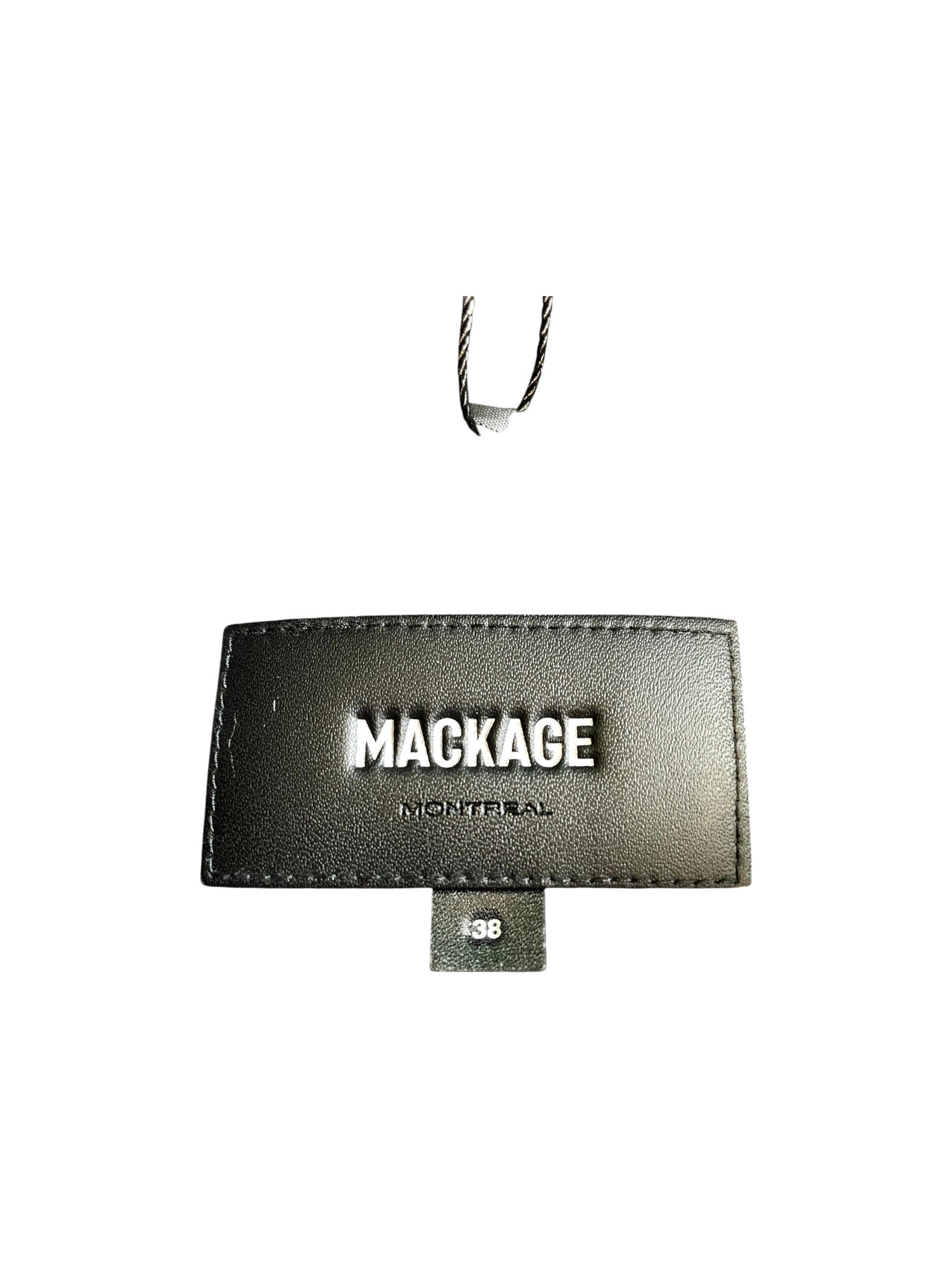Mackage Sleeve Logo Burgundy Puffer Jacket