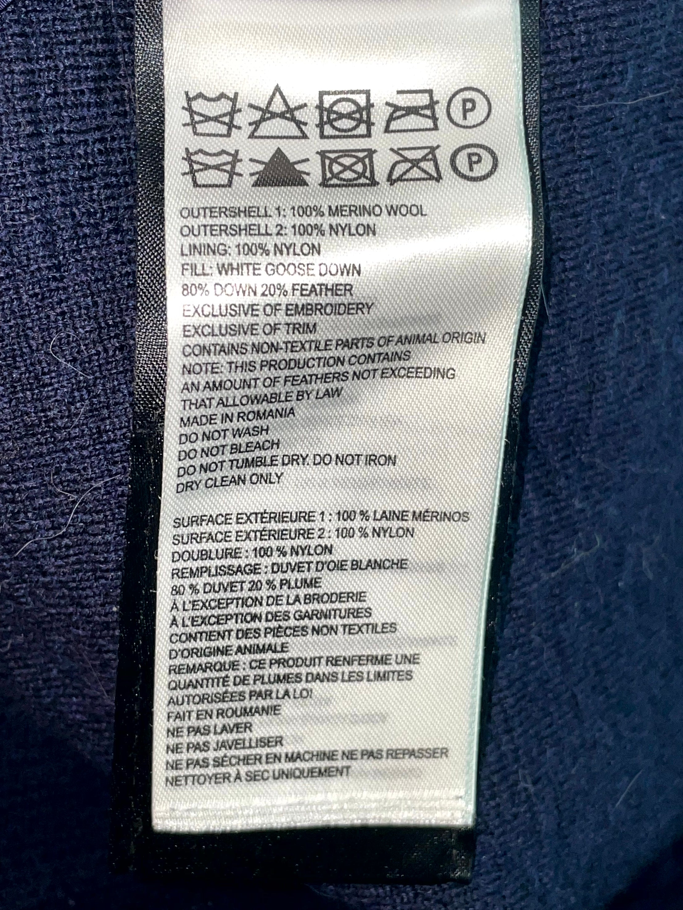 Canada Goose Hybridge Down Navy Jacket