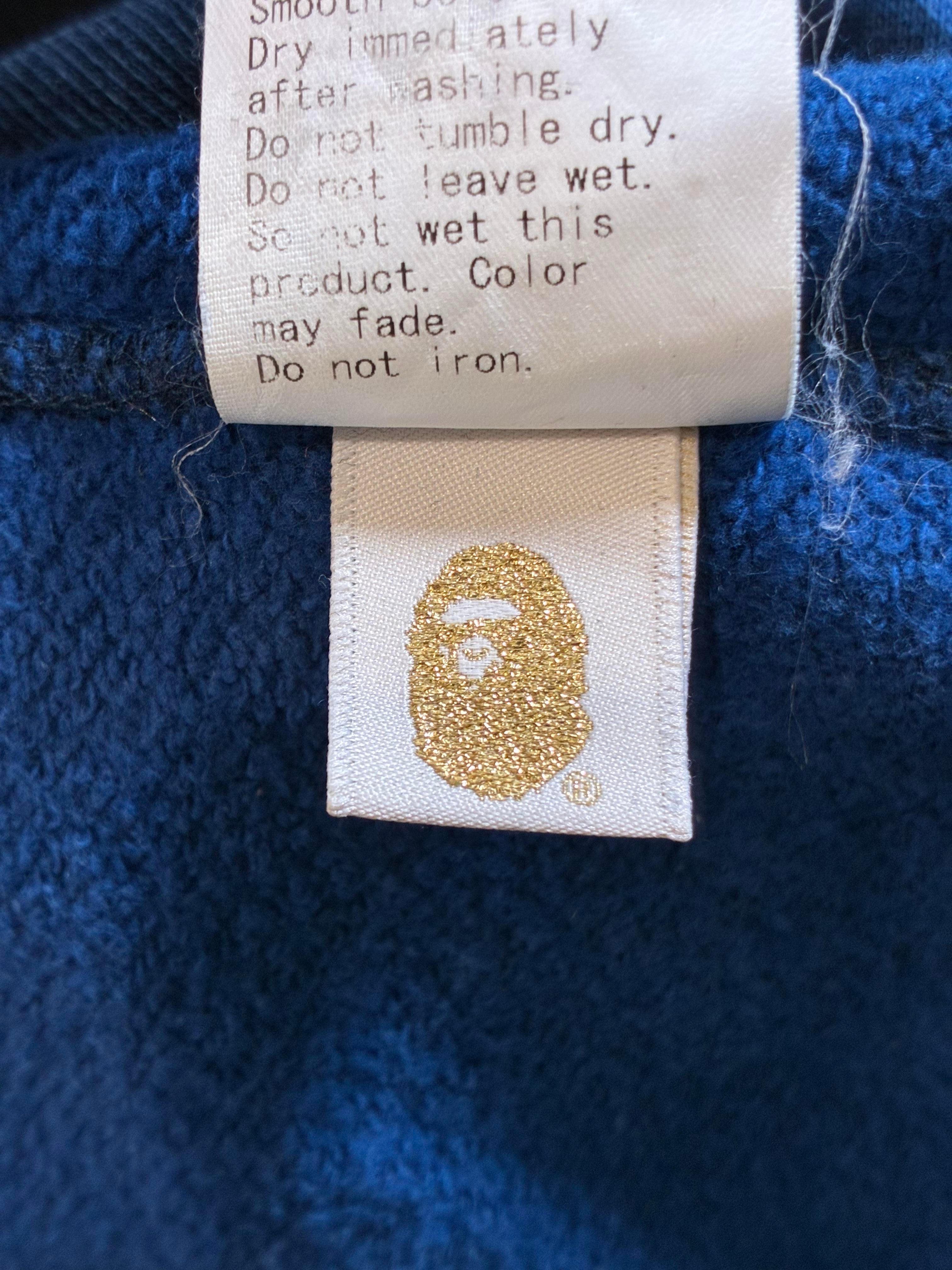 BAPE Undefeated Blue Camo Hoodie
