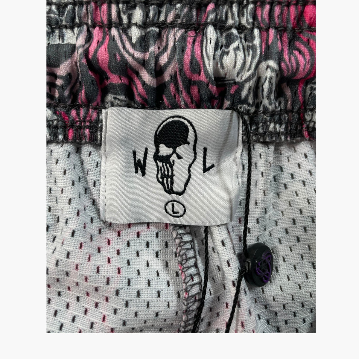 Warren Lotas All Over Logo Pink Shorts