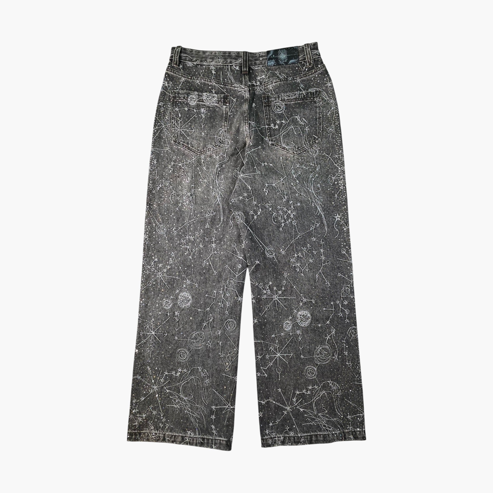 Birth Of A Royal Child Zodiac 20K Grey Jeans