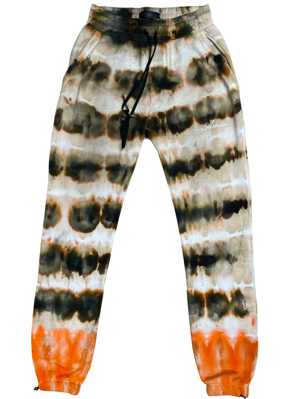 Amiri Orange & Tie Dye Sweats