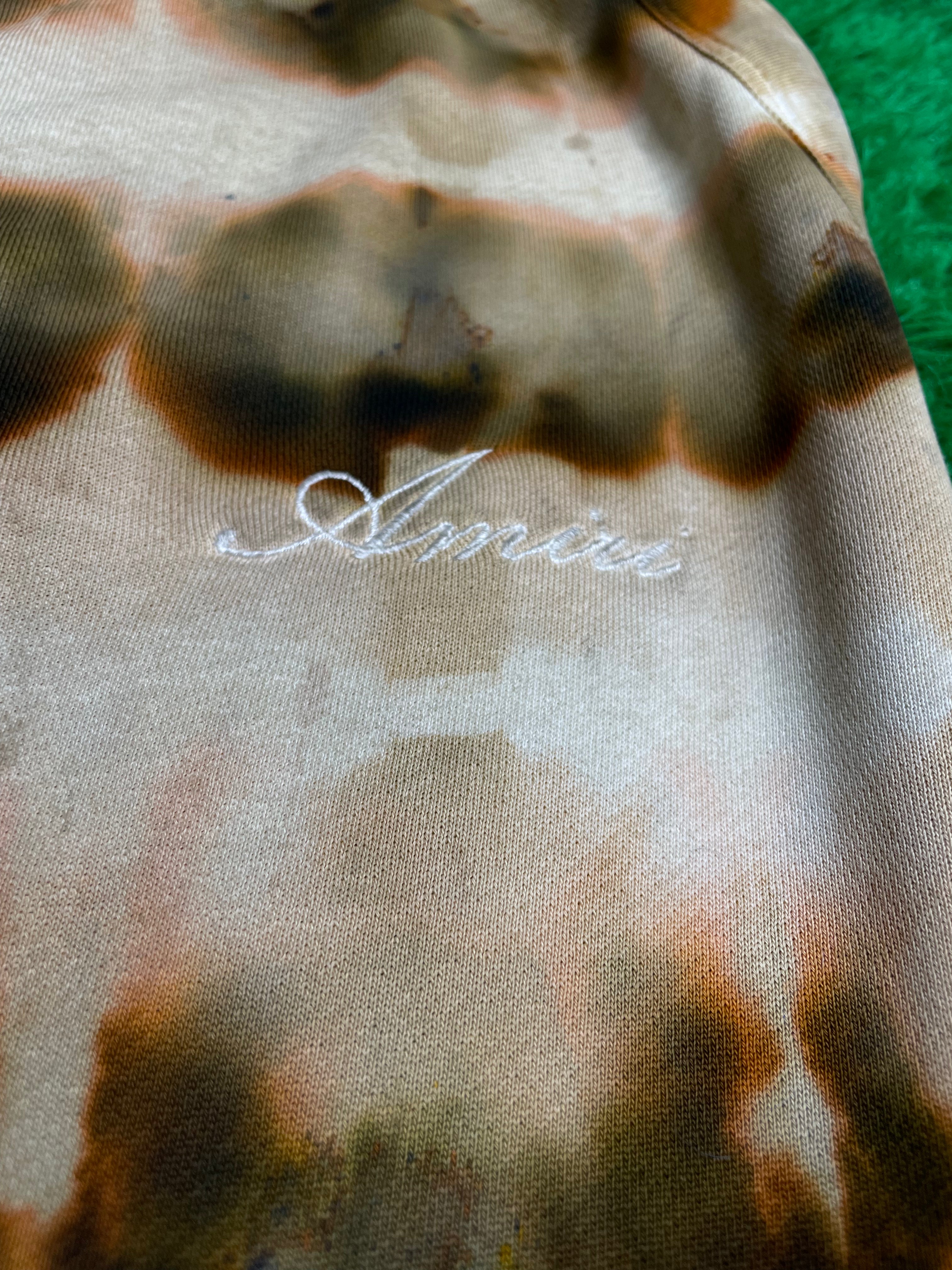 Amiri Orange & Tie Dye Sweats