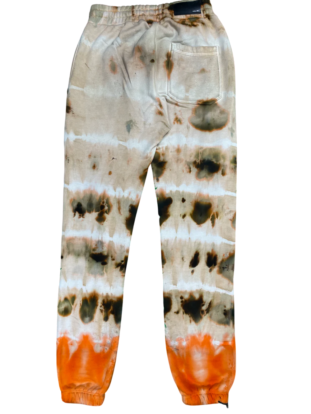 Amiri Orange & Tie Dye Sweats