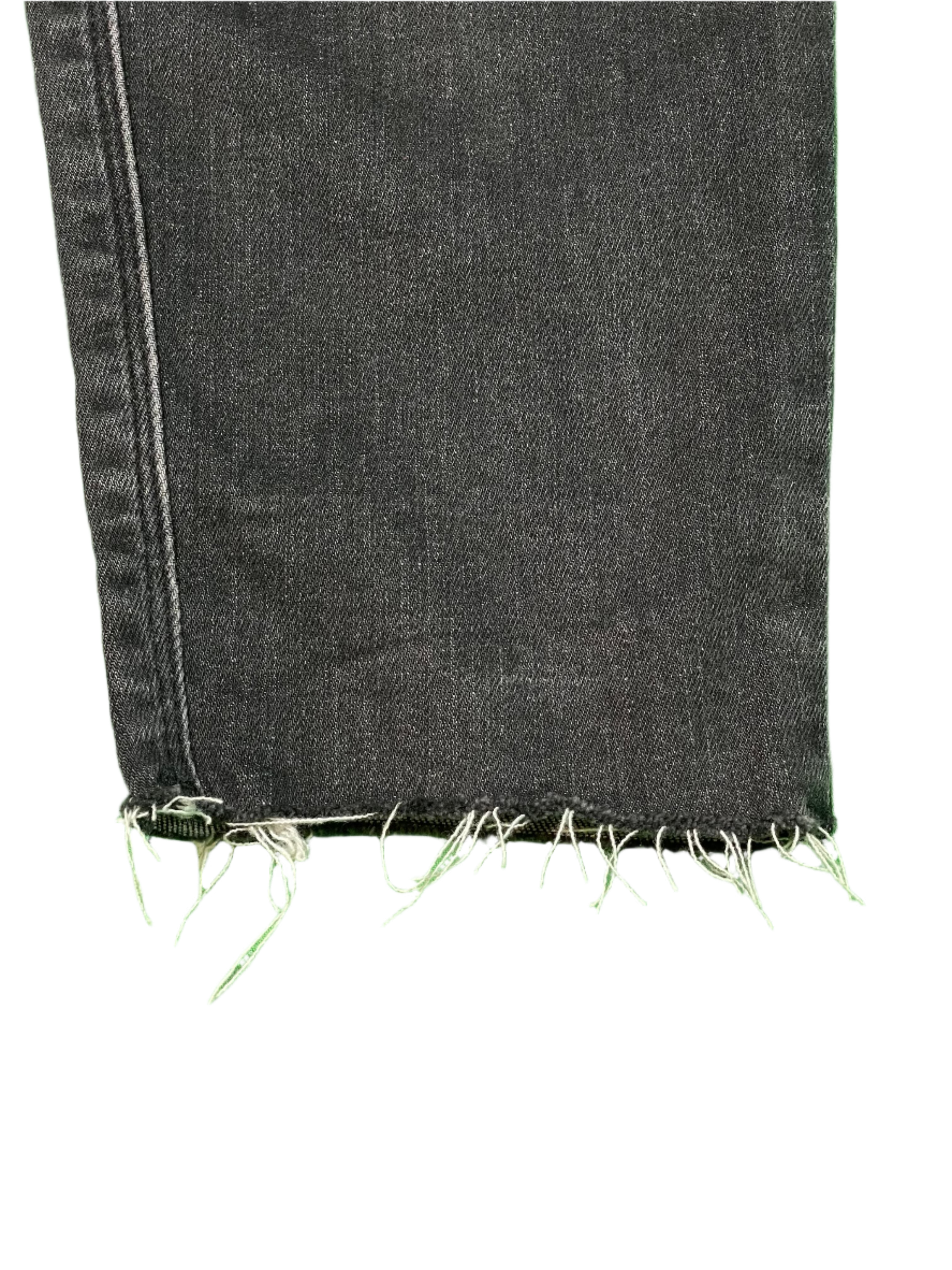 Ksubi Ripped Bottom Black Jeans