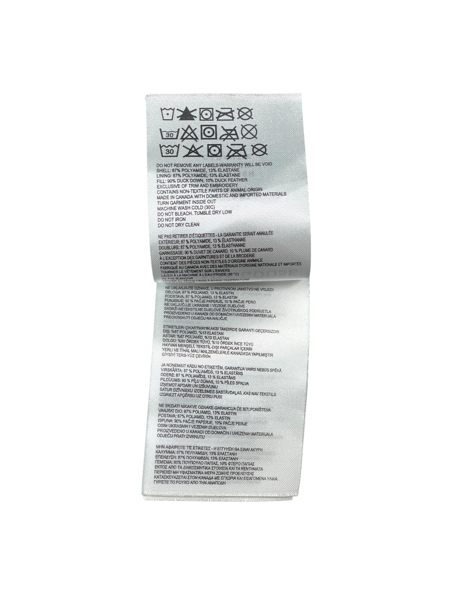 Canada Goose Hooded Puffer Black Vest