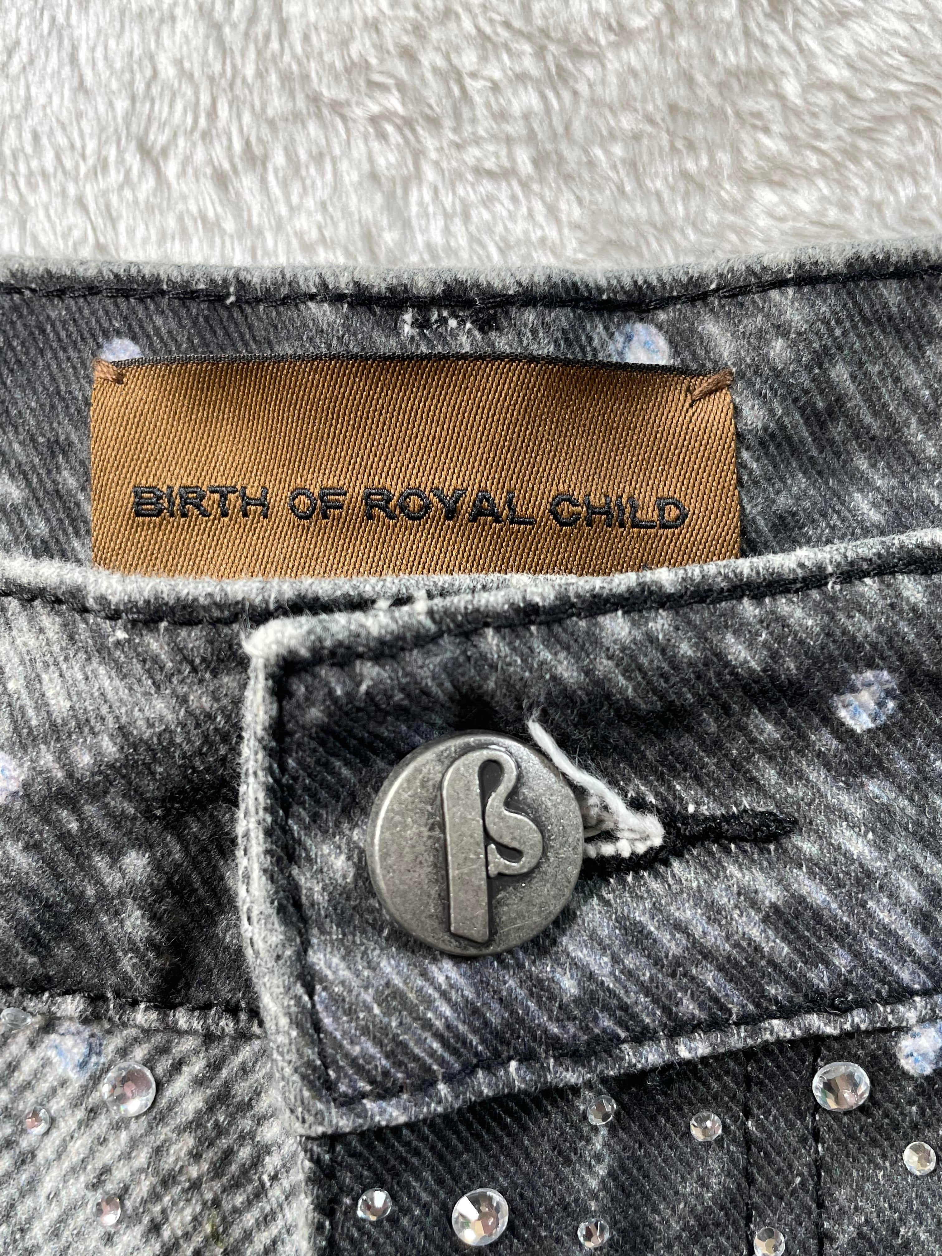 Birth Of A Royal Child Diamond Boro Black Jeans