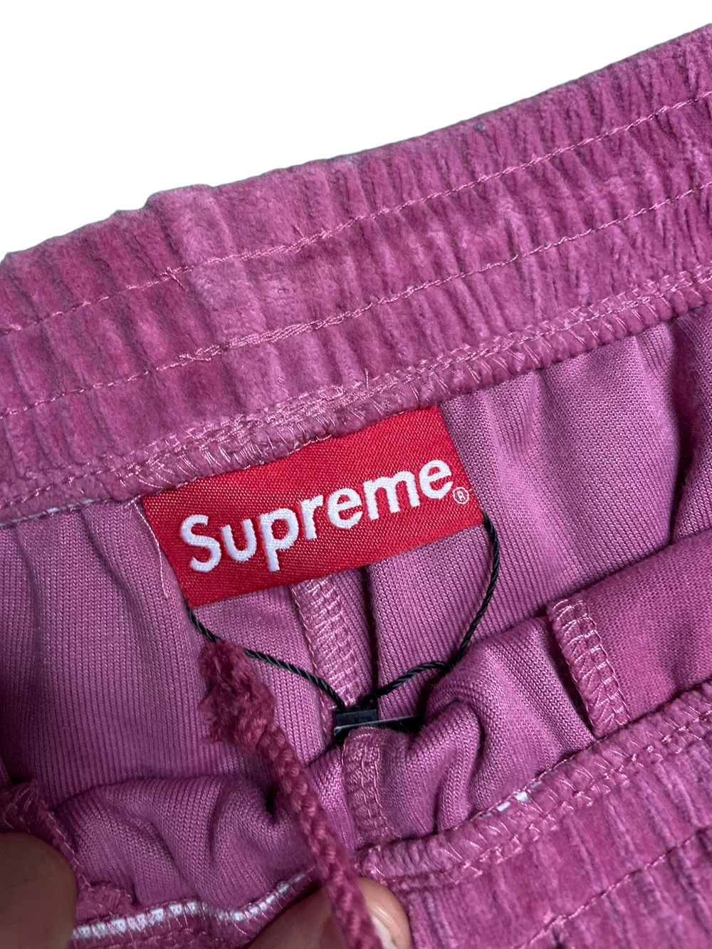 Supreme Pink & Beige Track Pants