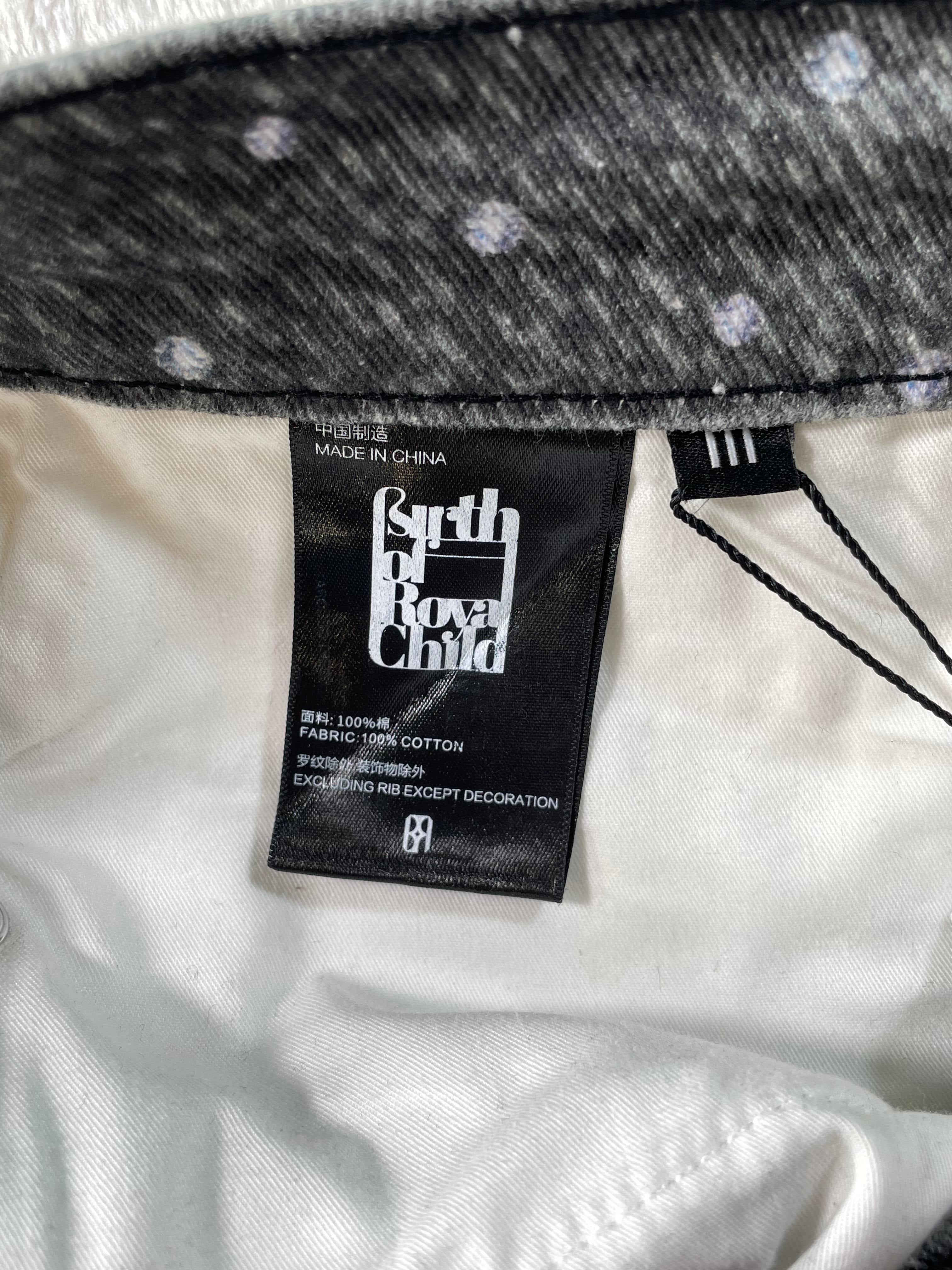 Birth Of A Royal Child Diamond Boro Black Jeans