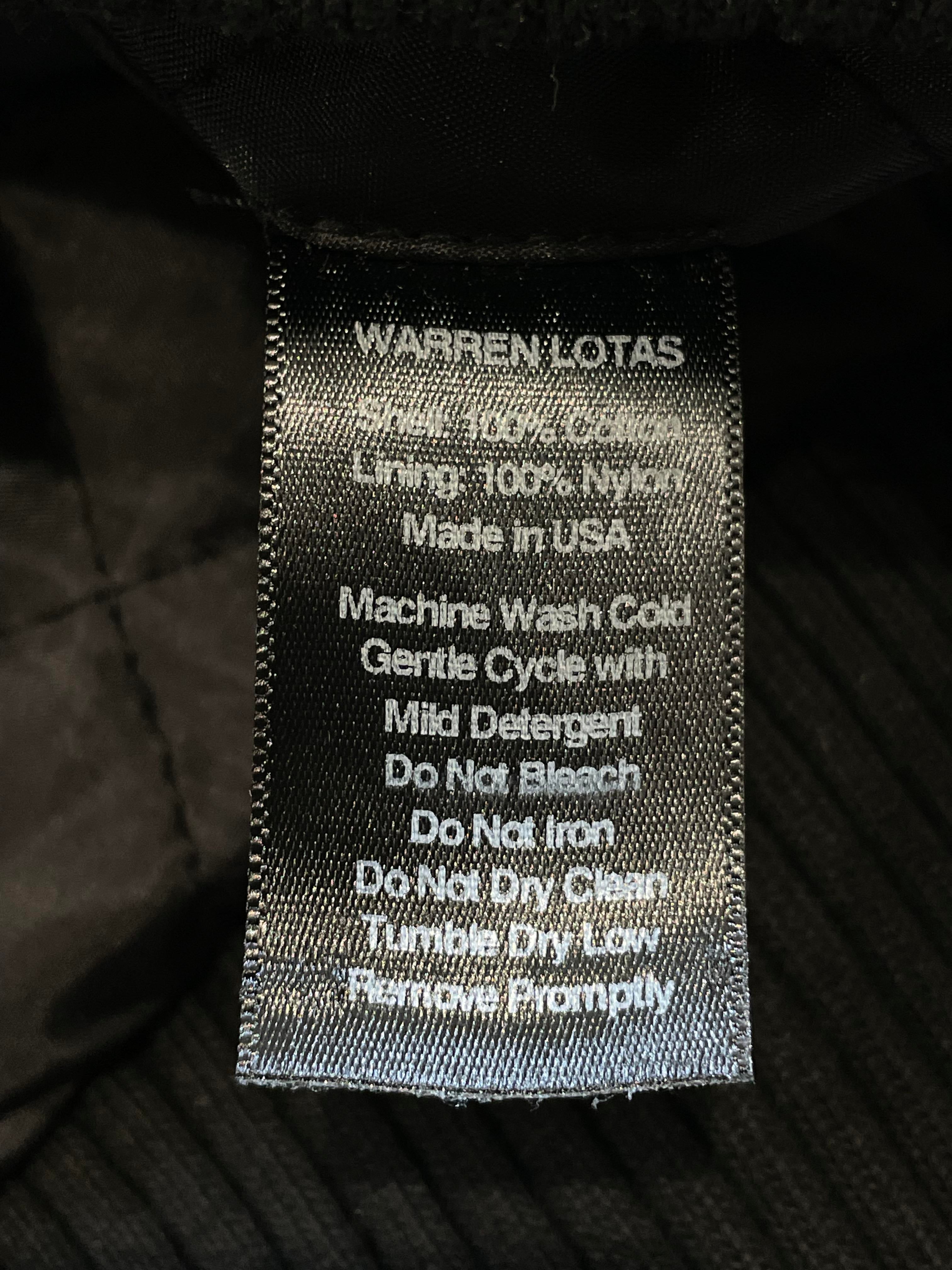 Warren Lotas Carhartt Flame Black & Orange Jacket