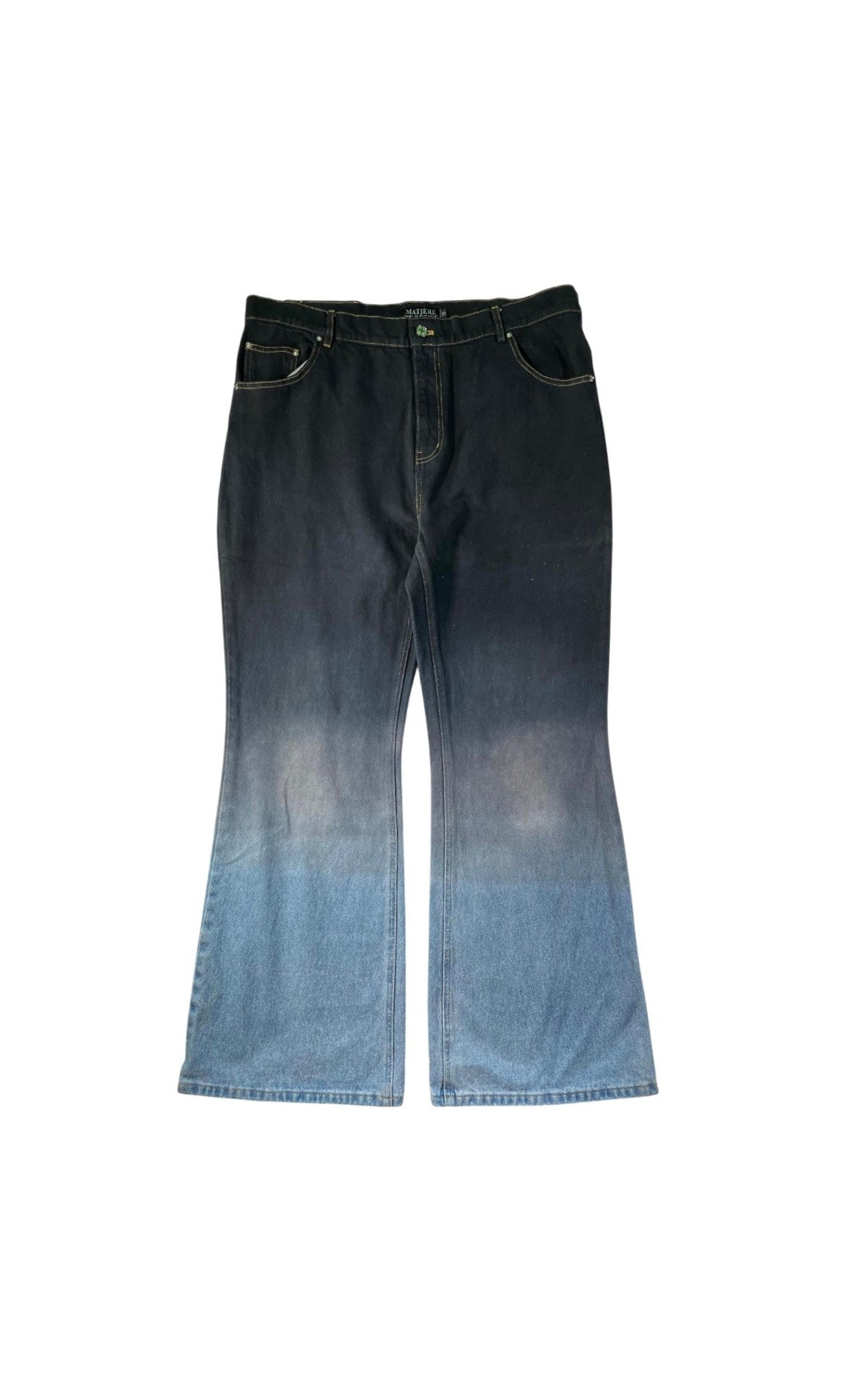 Matiere De Desires Black & Blue Ombre Jeans
