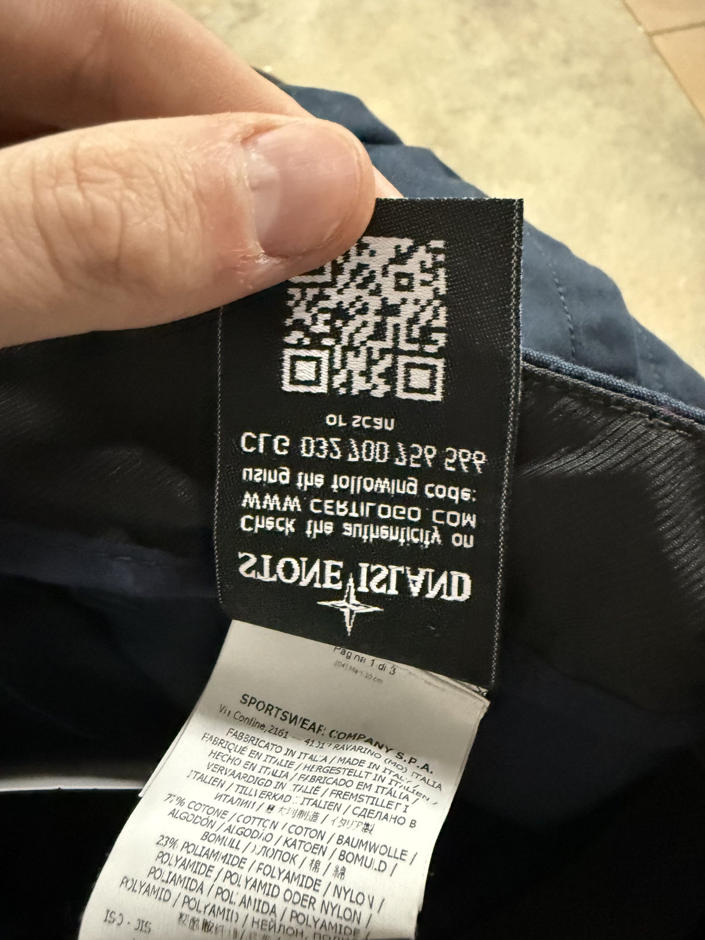 Stone Island Cargo Shorts Used 29