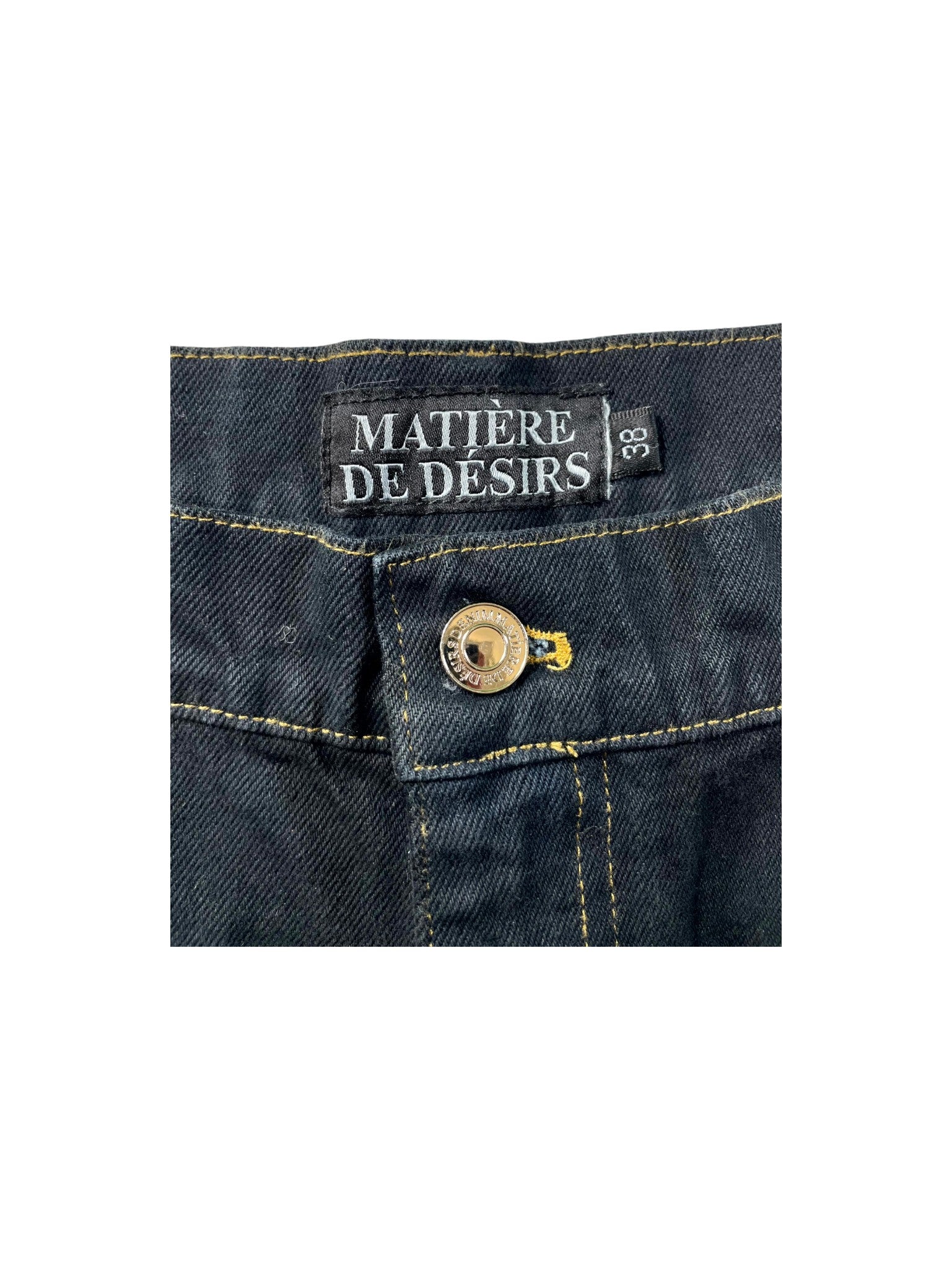 Matiere De Desires Black & Blue Ombre Jeans