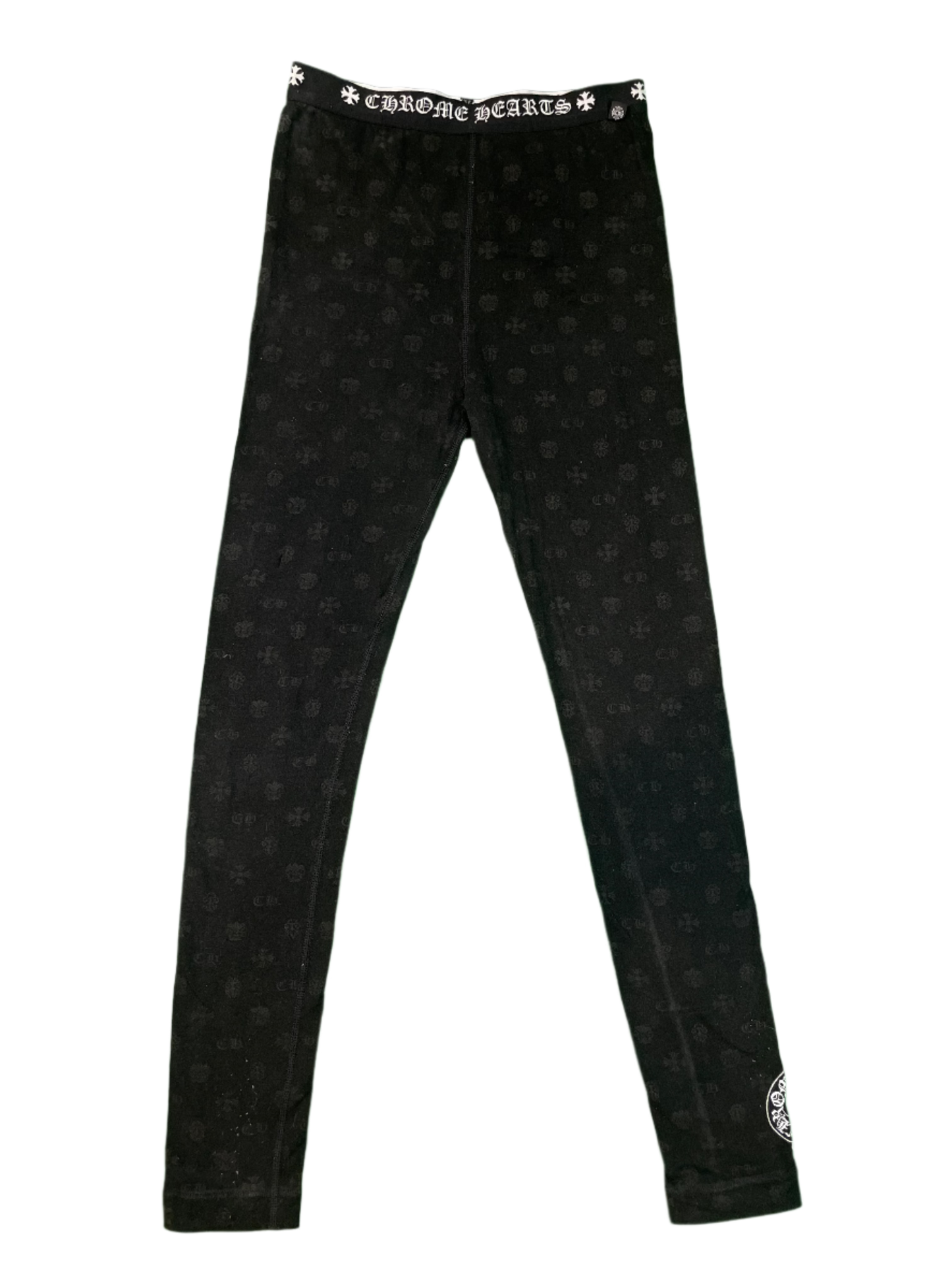 Chrome Hearts Monogram Black Leggings