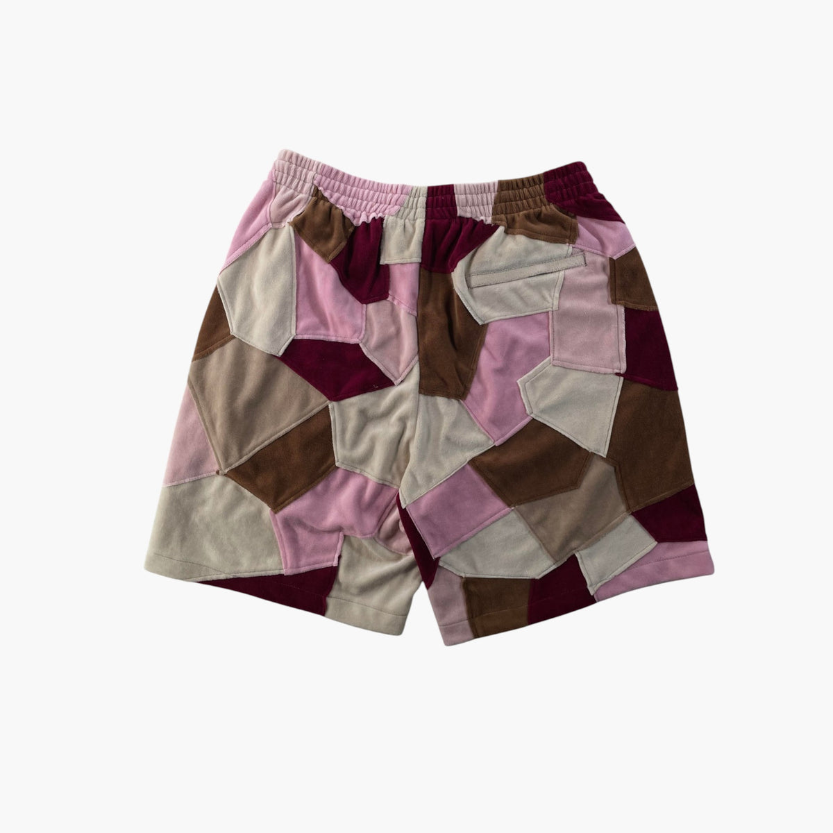 Supreme Velour Patchwork Shorts