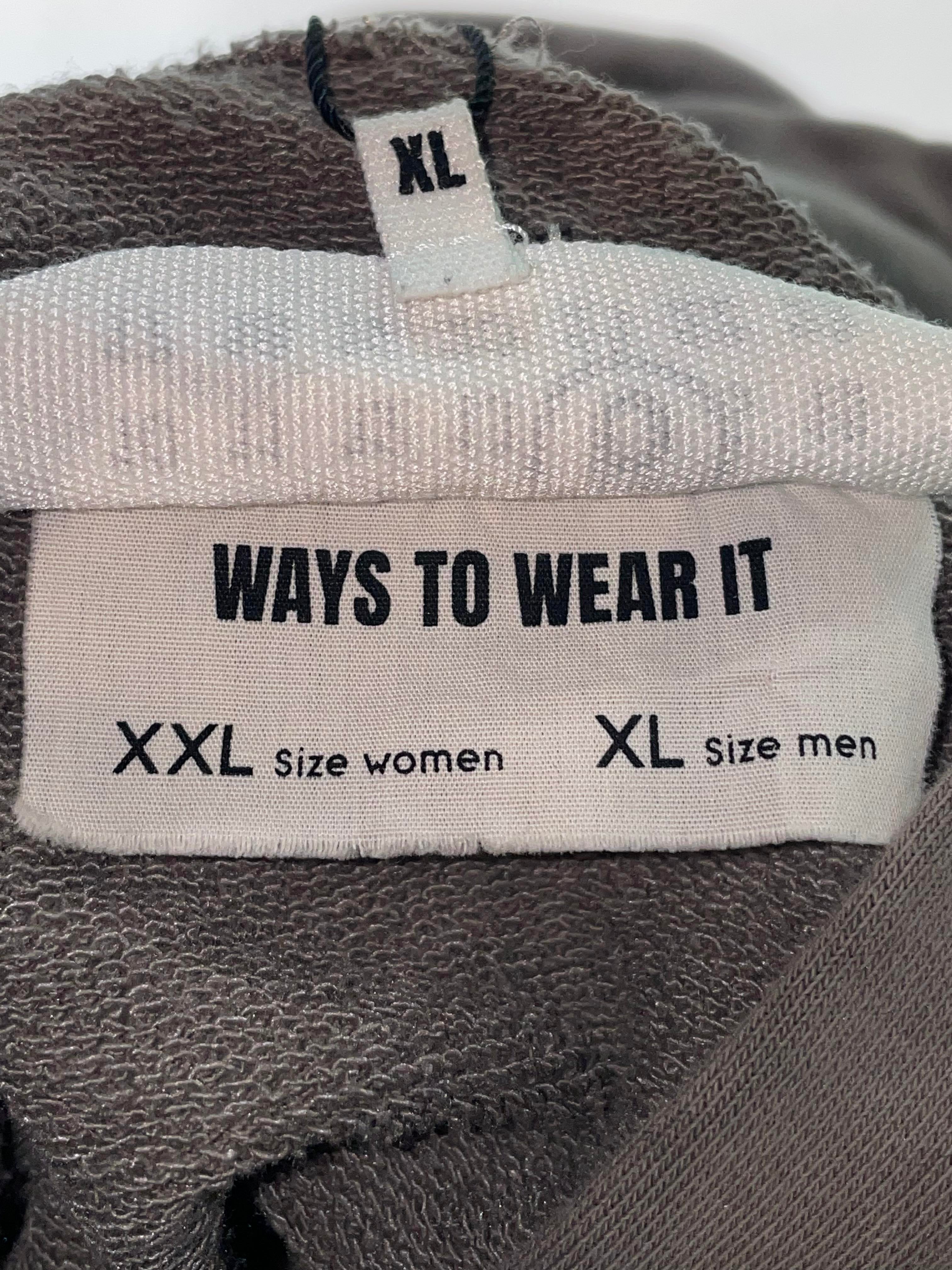 Maison Margiela 'Splatter' Grey Sleeveless Zip Up Hoodie