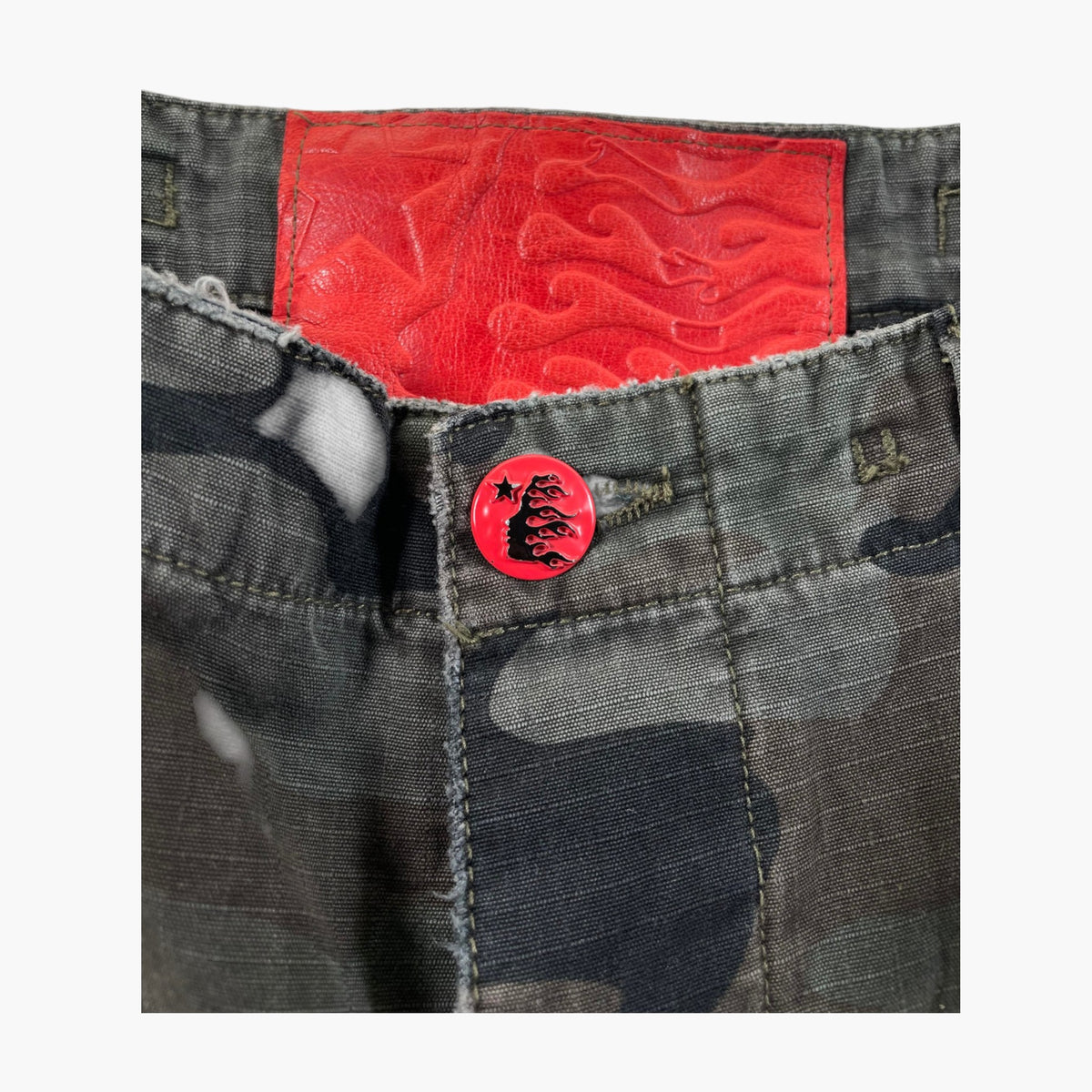 Hellstar Camo Cargo Shorts