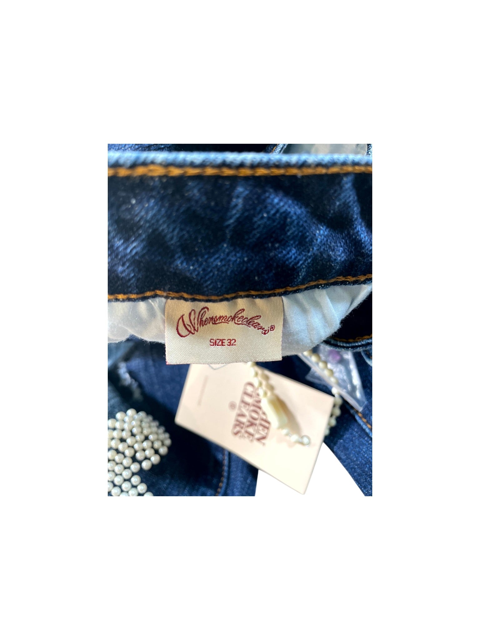 When Smoke Clears "Fumi Diamond" Dark Wash Jeans