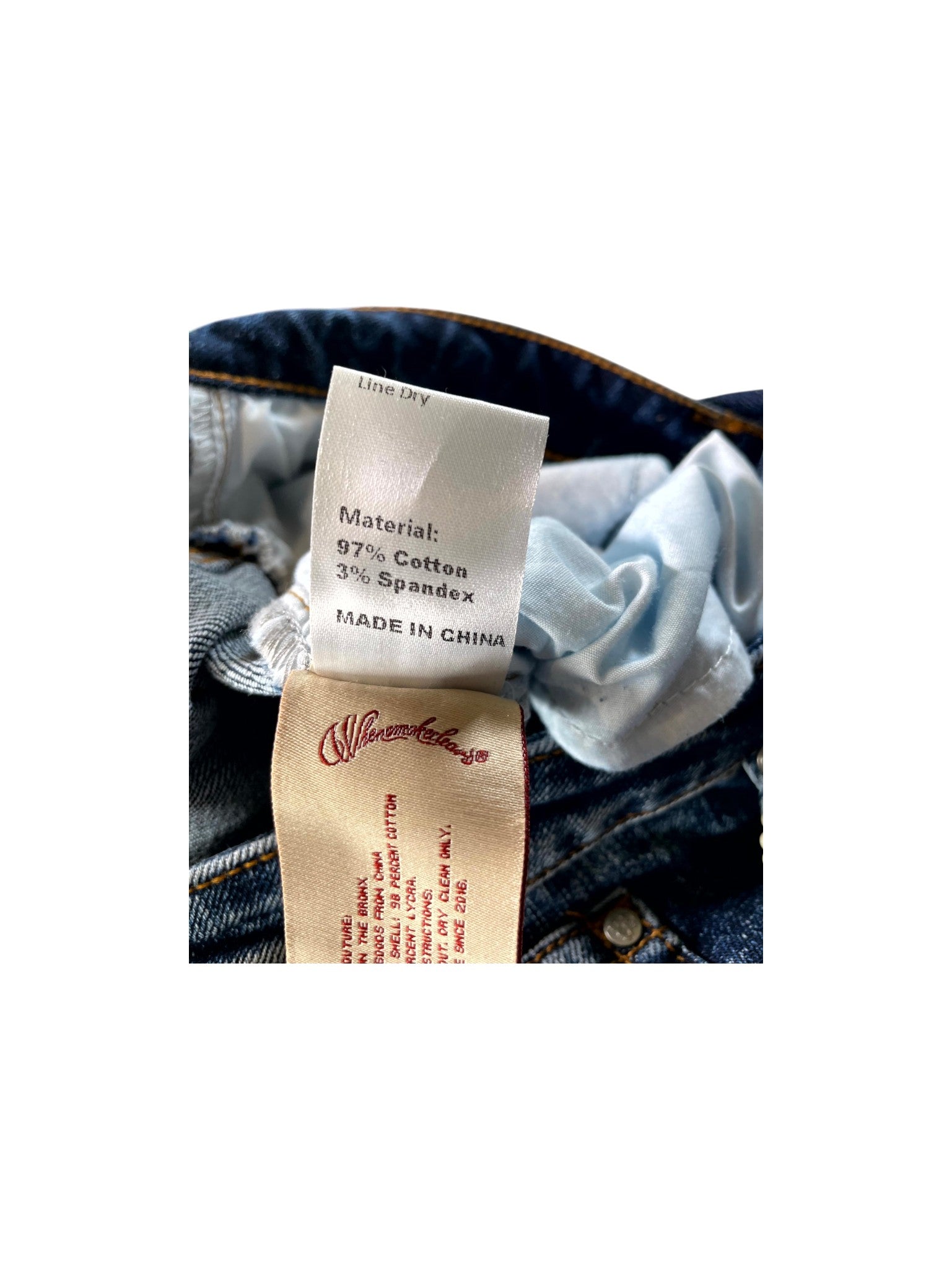 When Smoke Clears "Fumi Diamond" Dark Wash Jeans