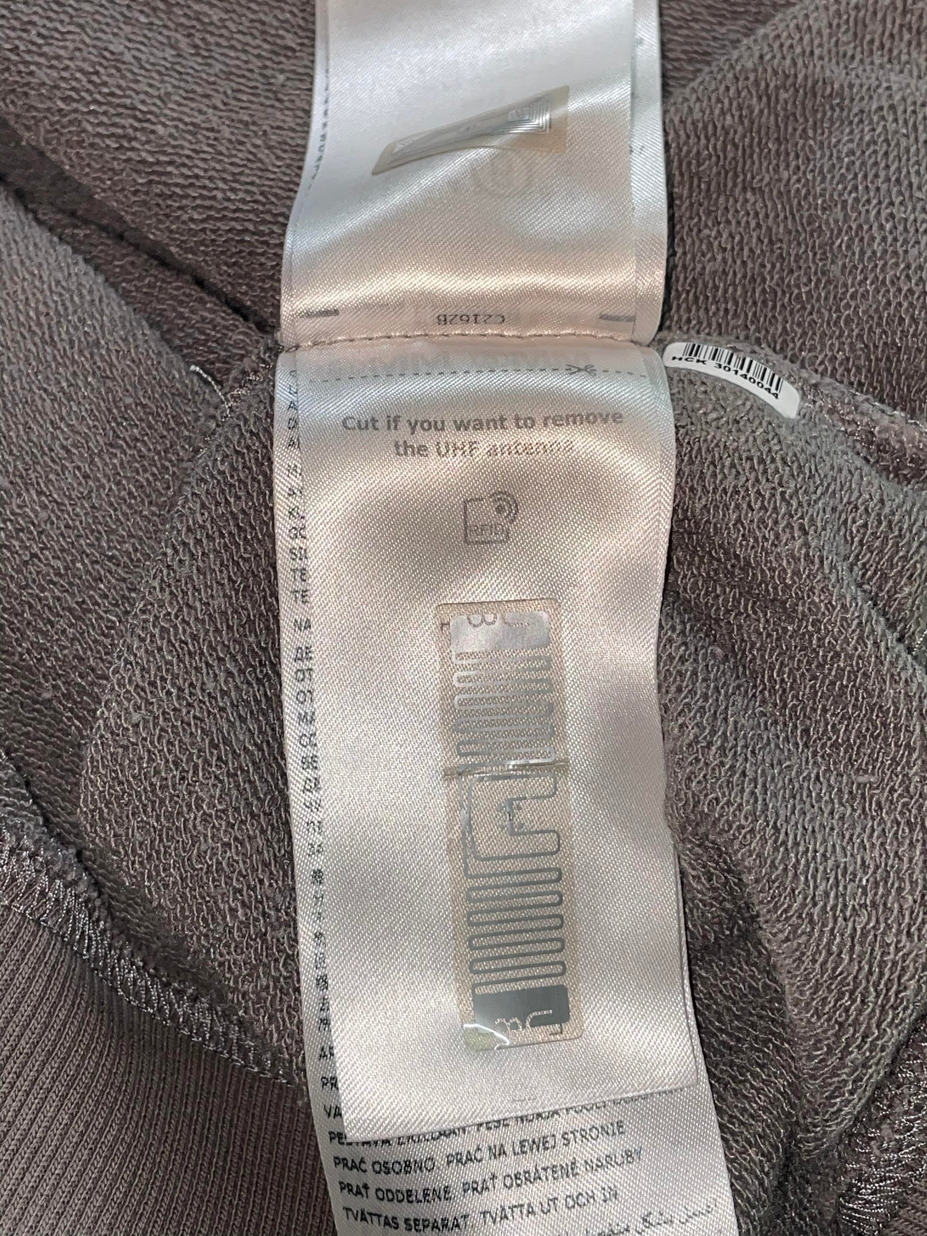 Maison Margiela 'Splatter' Grey Sleeveless Zip Up Hoodie