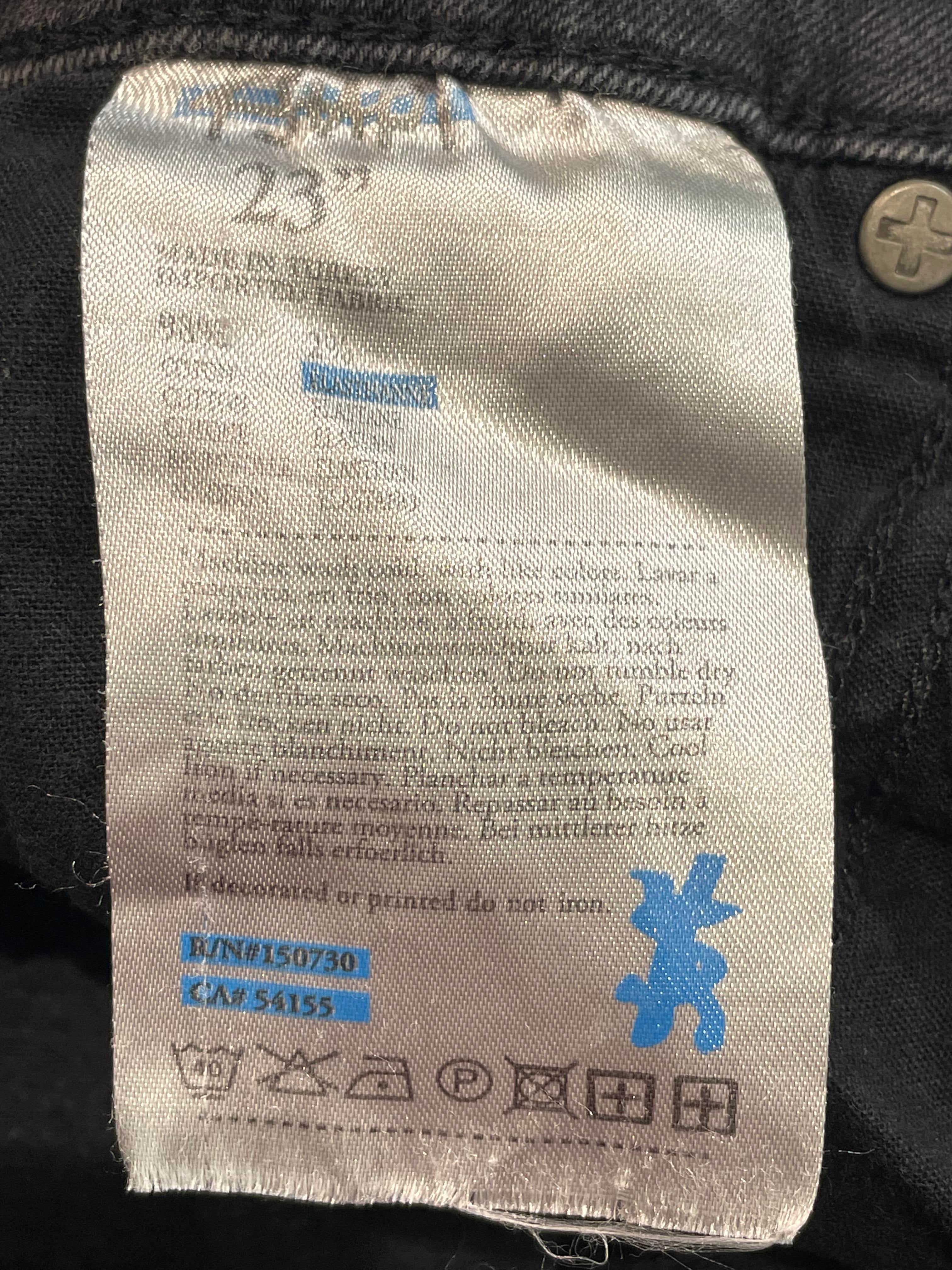 Ksubi Jeans Black Wash Plain (Female's)