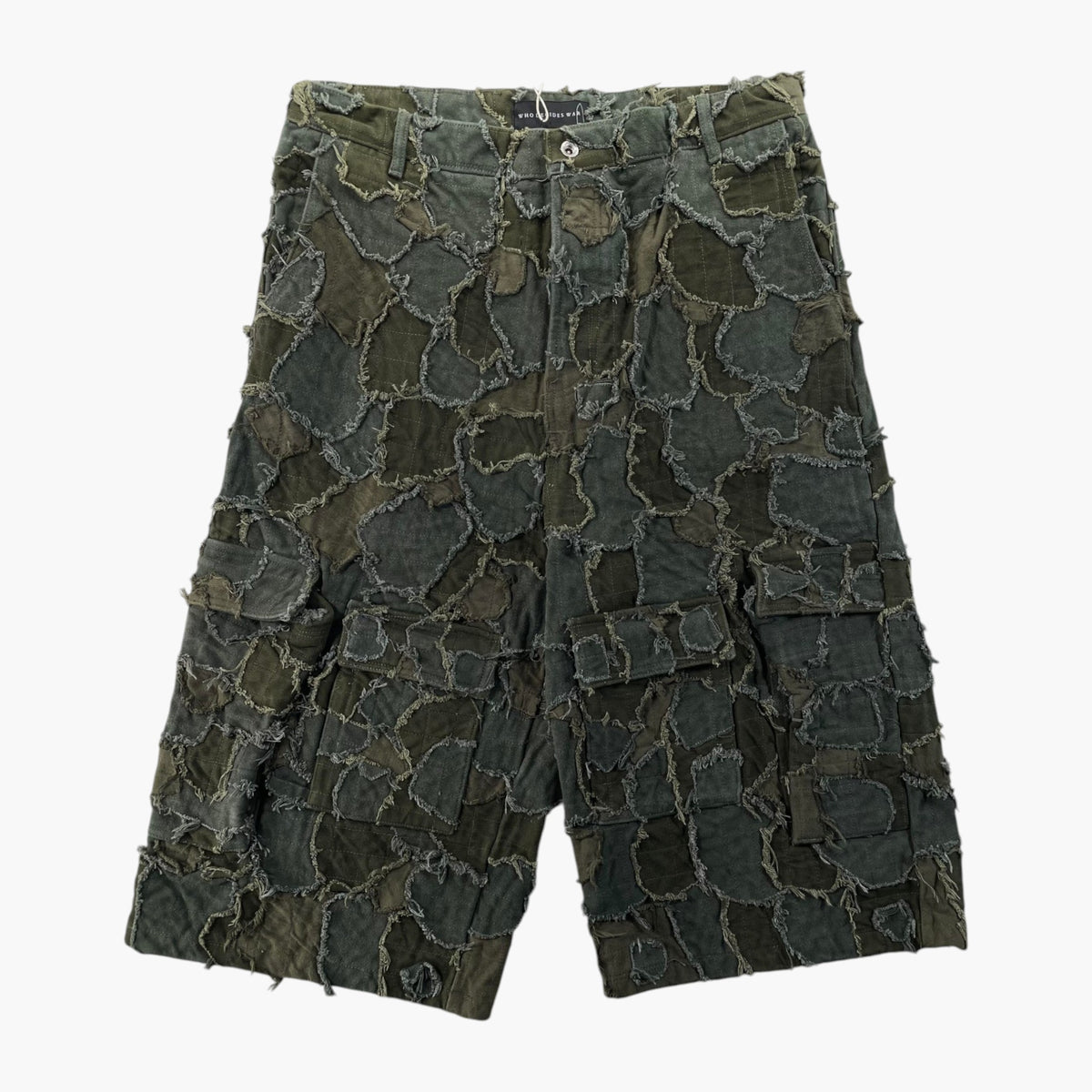 Who Decides War Field Camo Jean Shorts