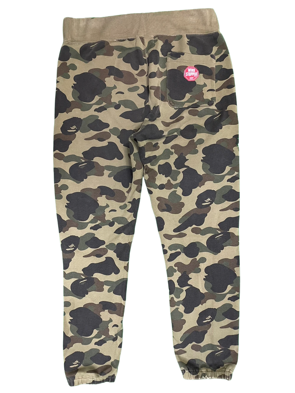 Bape Green Camo Sweats