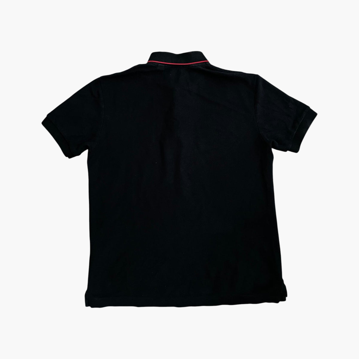 Burberry Collar Logo Black Polo Used XS