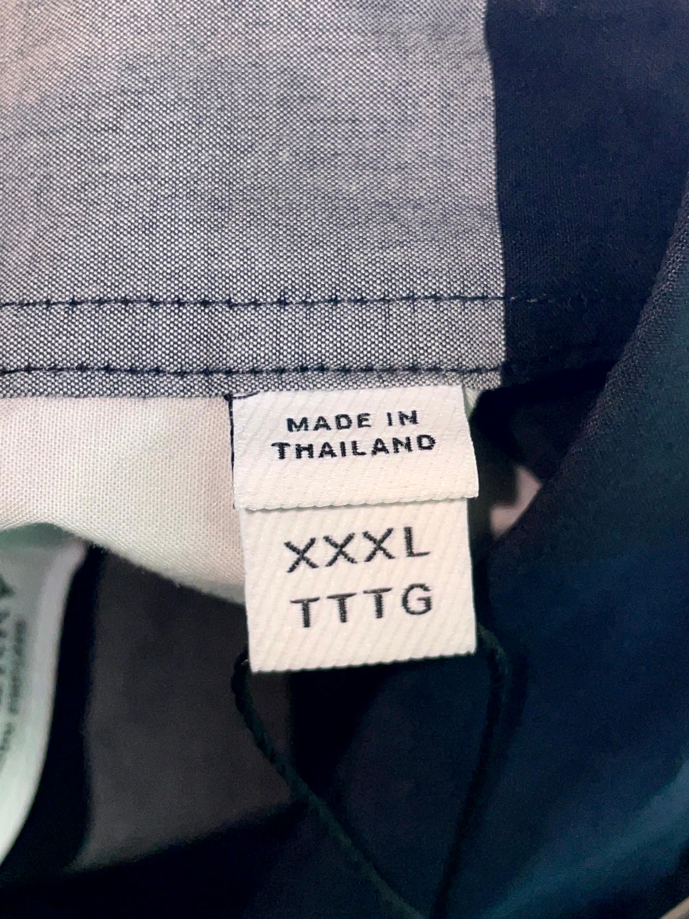 Burberry Button Up Navy Shirt