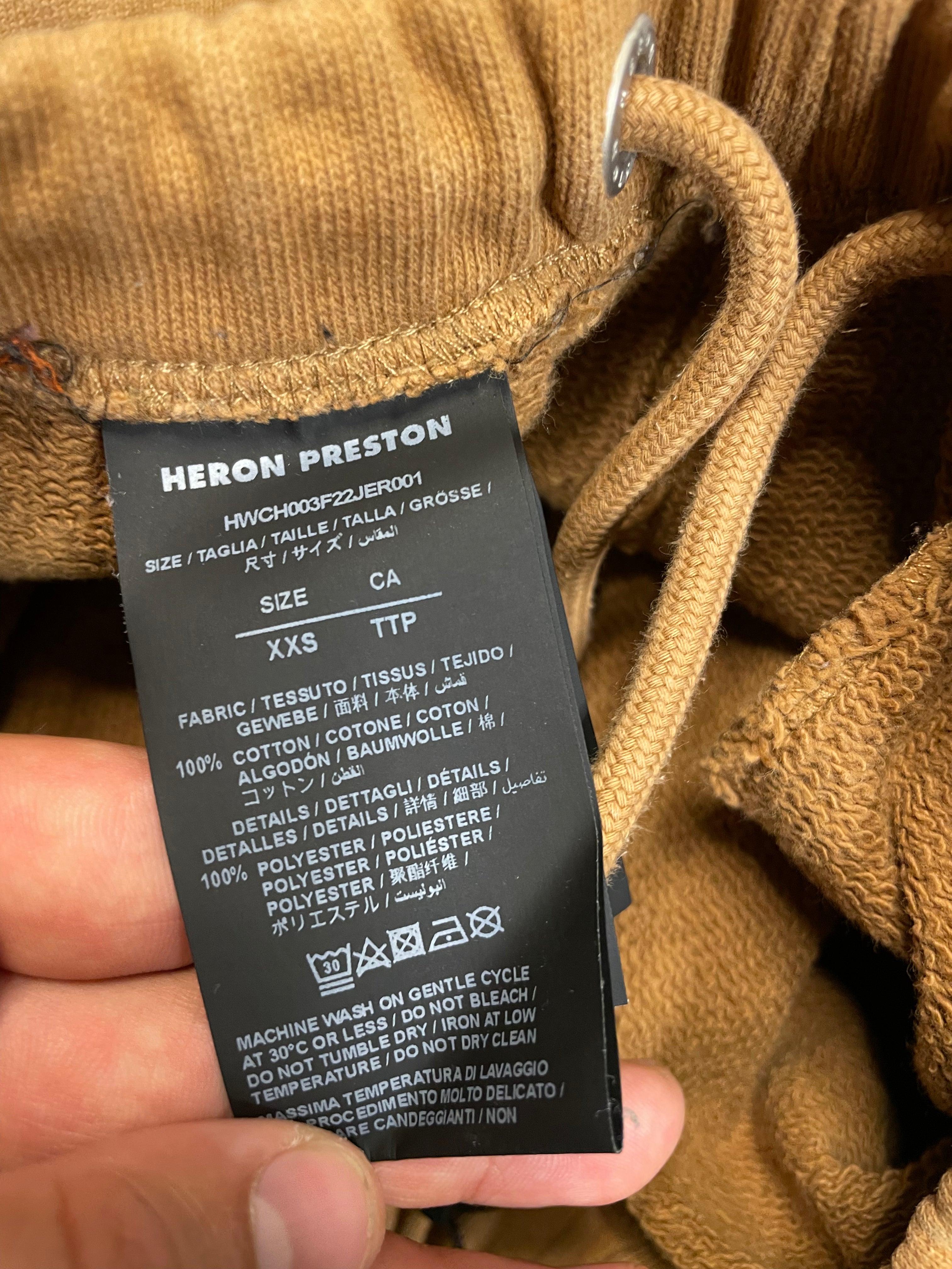 Heron Preston Brown Sweatpants