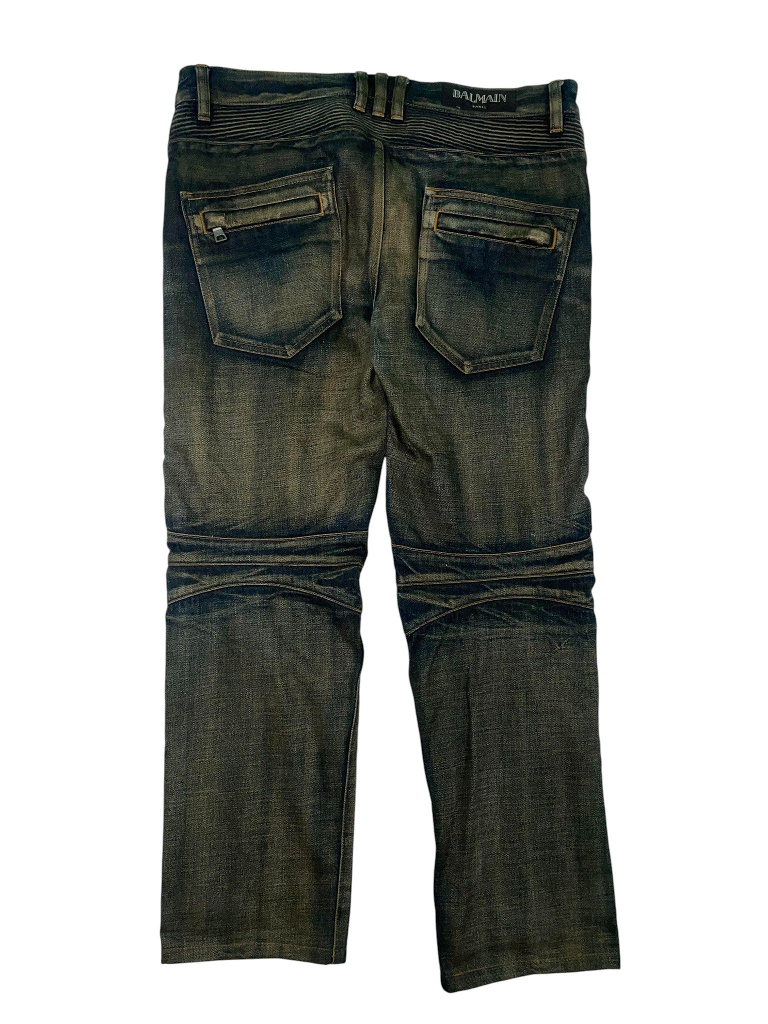 Balmain Dark Wash Jeans