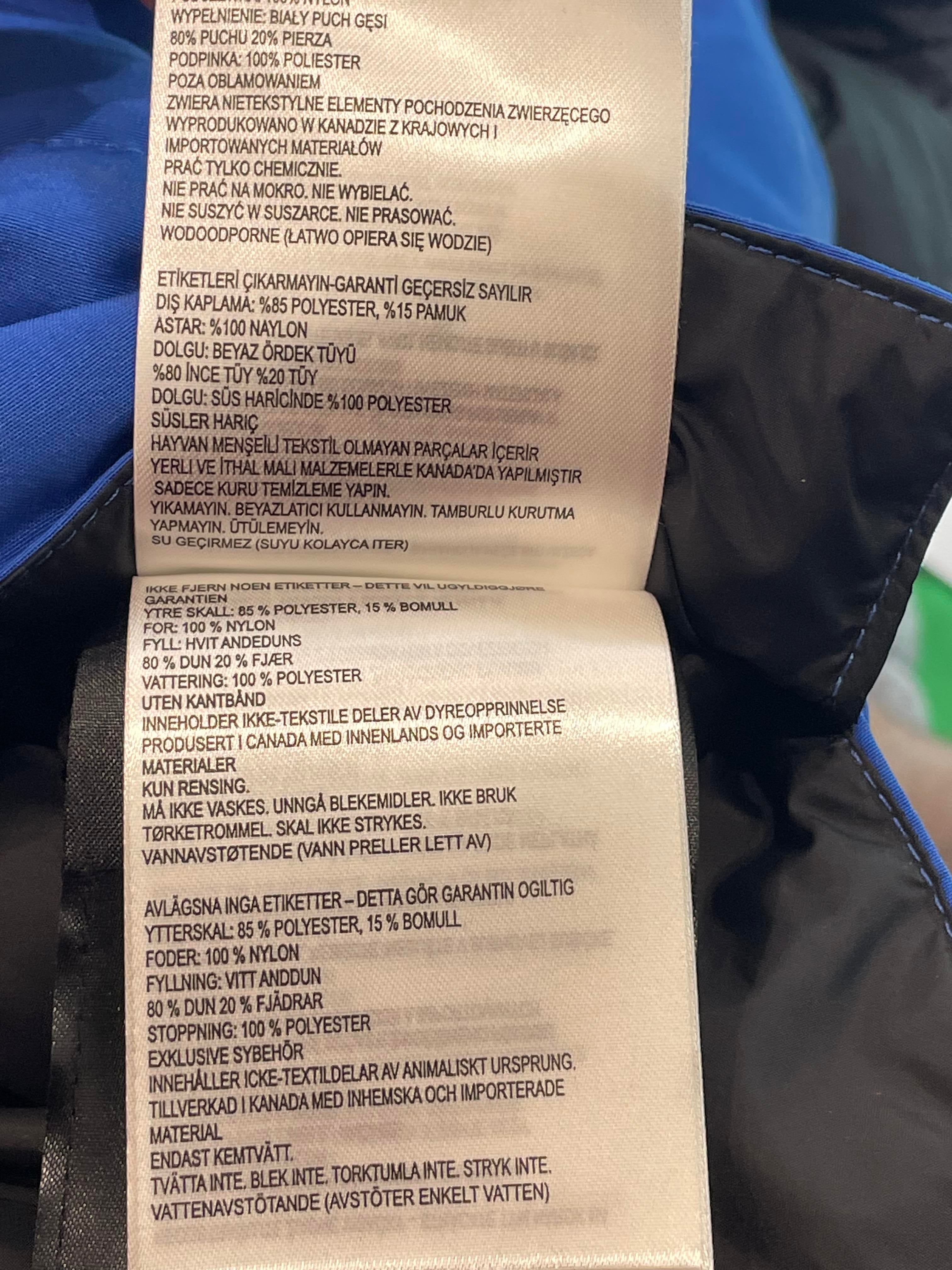 Canada Goose Blue Vest