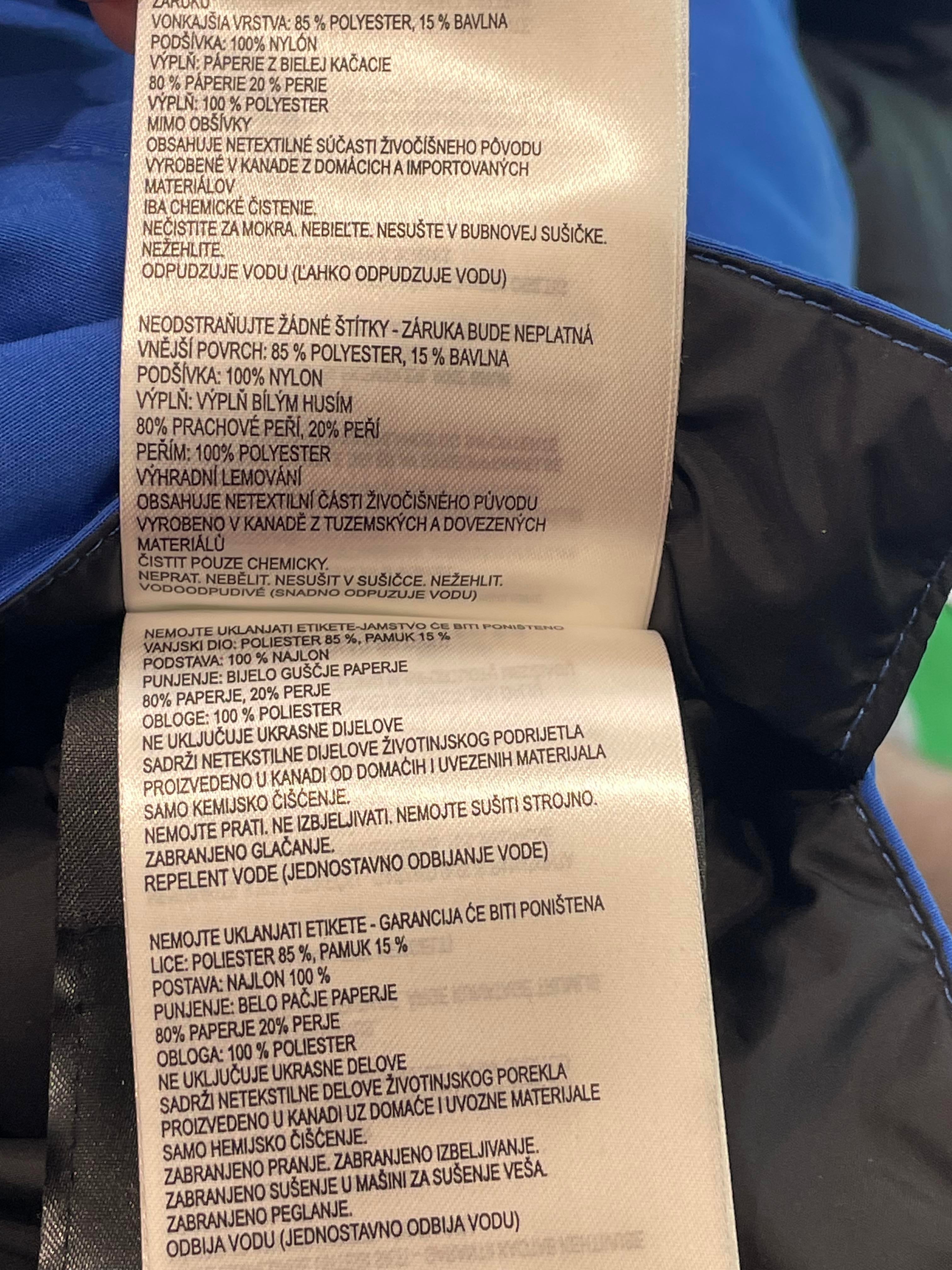 Canada Goose Blue Vest