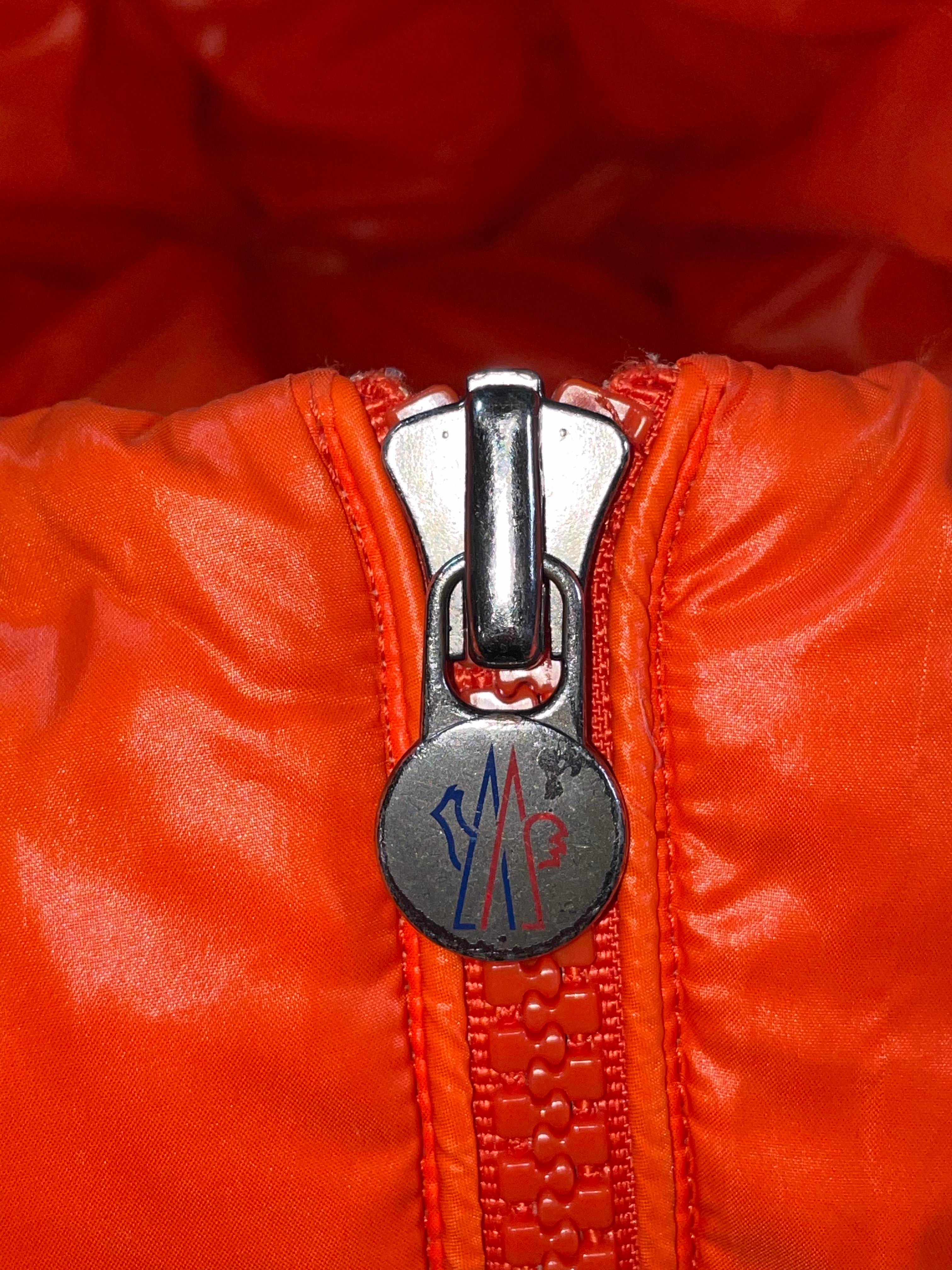 Moncler Maya (2) Orange & Olive Jacket