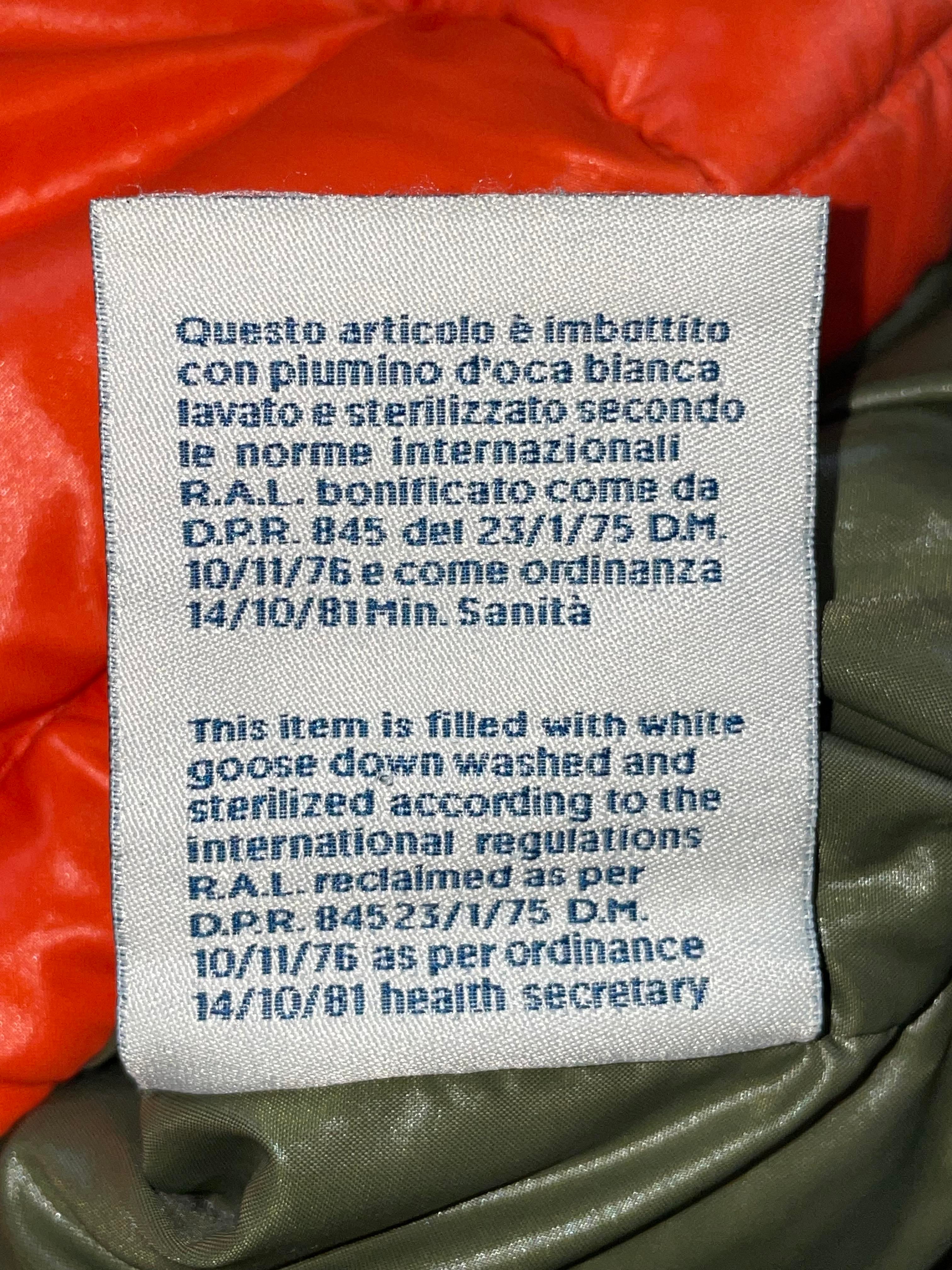 Moncler Maya (2) Orange & Olive Jacket